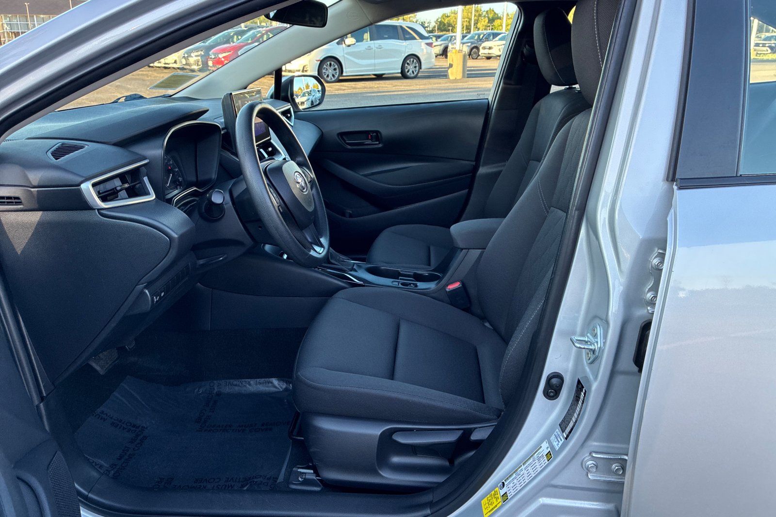 Used 2024 Classic Silver Metallic Toyota LE image 9