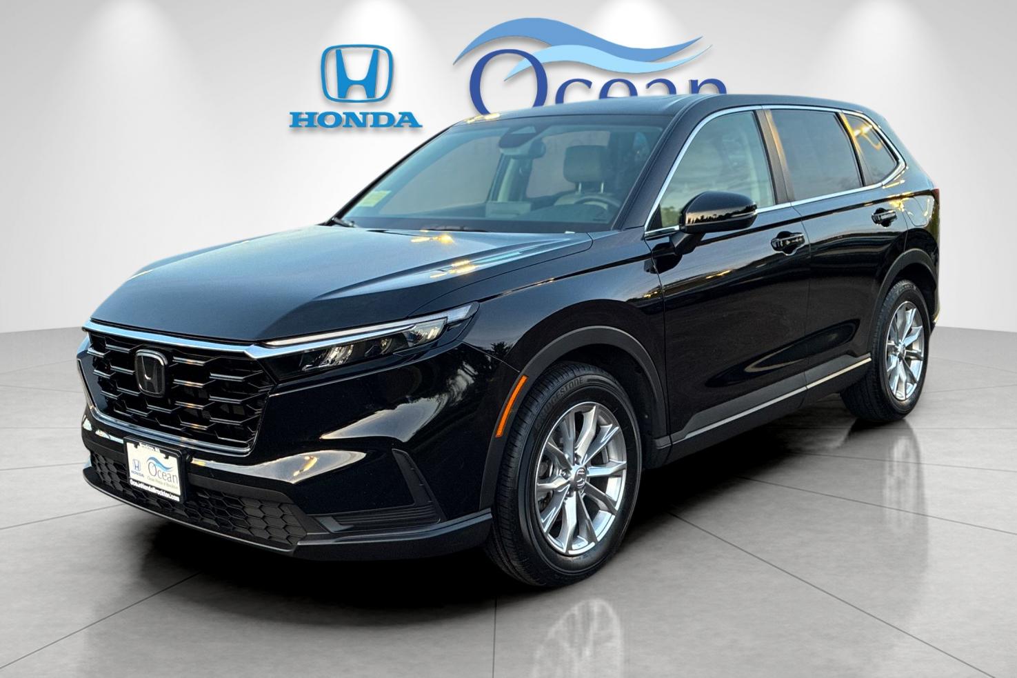 Used 2025 Crystal Black Pearl Honda EX image 7