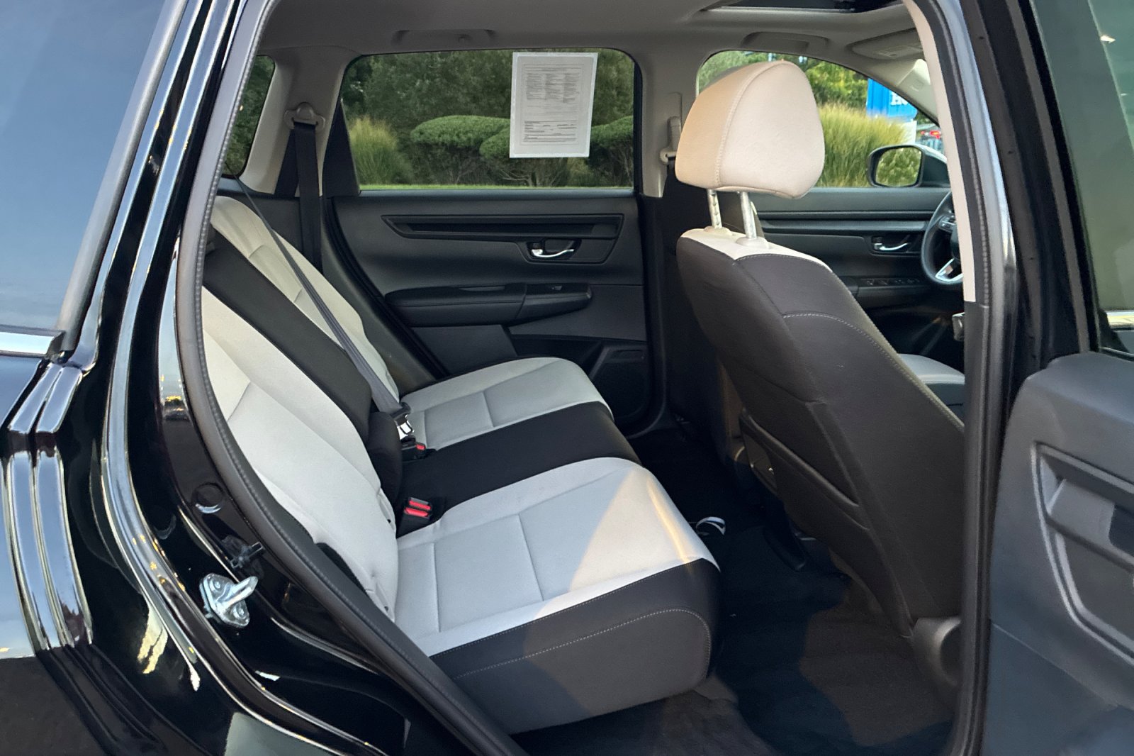 Used 2025 Crystal Black Pearl Honda EX image 18