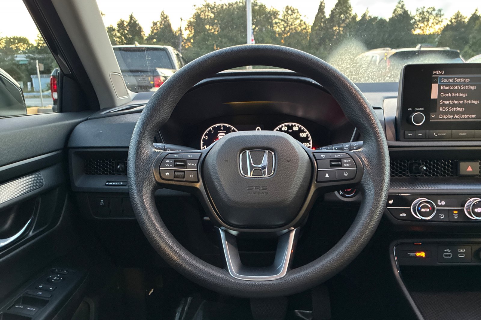 Used 2025 Crystal Black Pearl Honda EX image 31