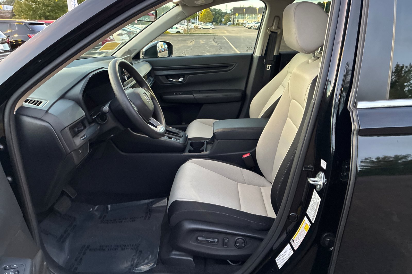 Used 2025 Crystal Black Pearl Honda EX image 11