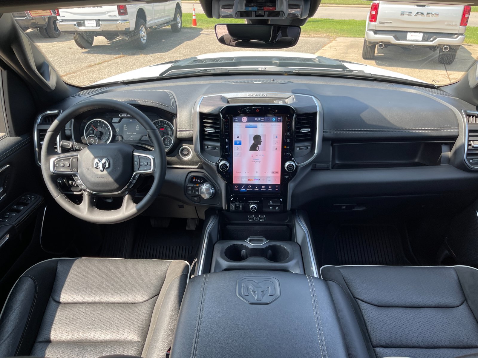 Used 2025 White Ram Laramie image 16