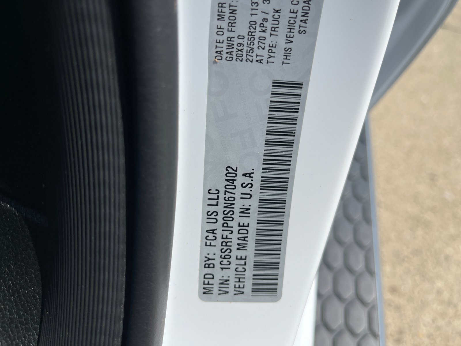 Used 2025 White Ram Laramie image 33