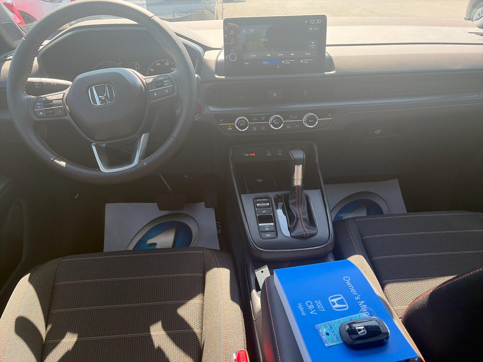 New 2027 Platinum White Pearl Honda Sport Hybrid AWD image 16