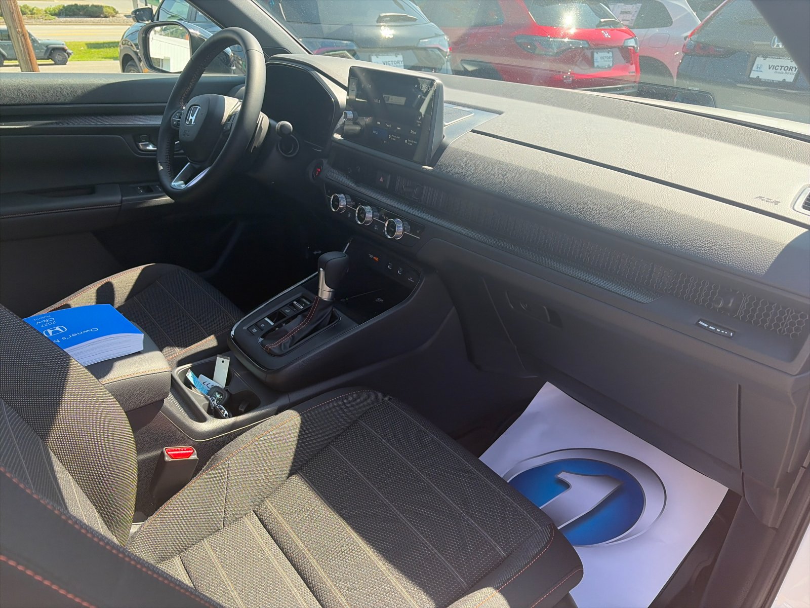 New 2027 Platinum White Pearl Honda Sport Hybrid AWD image 18