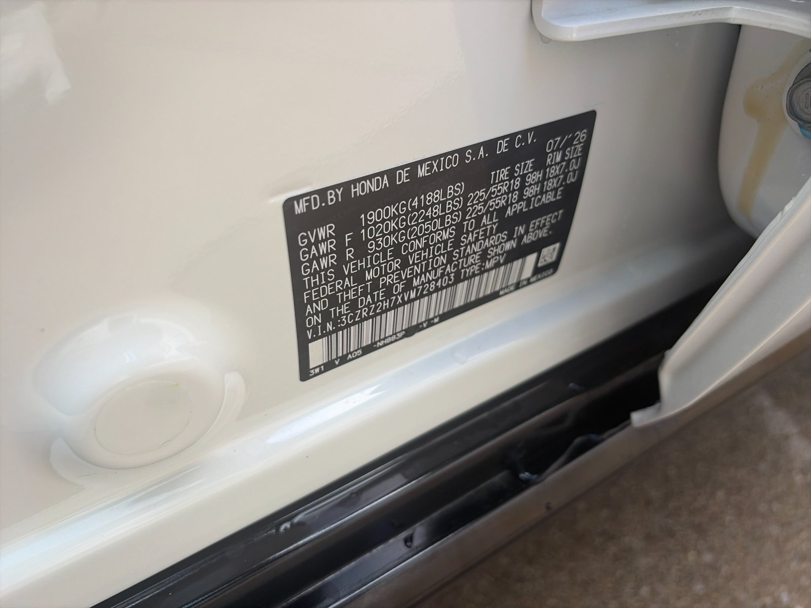 New 2027 Platinum White Pearl Honda EX-L AWD image 34