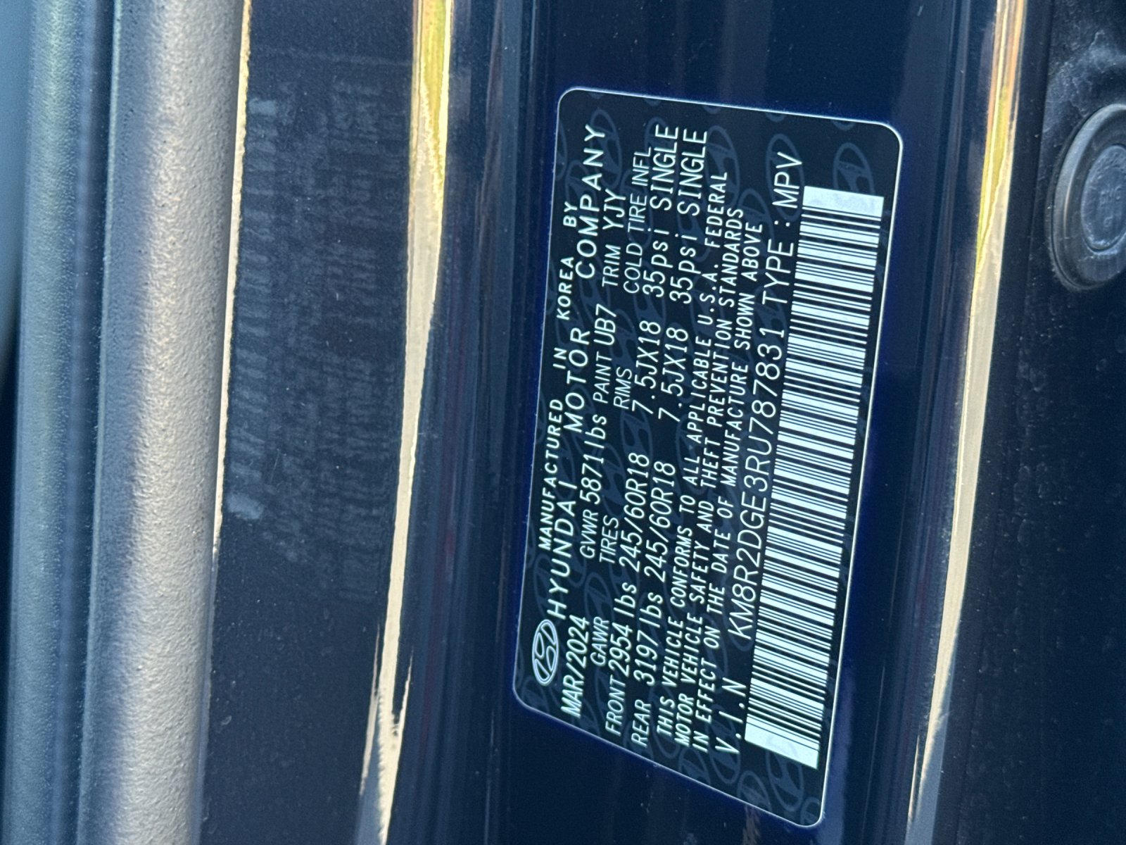 Certified Used 2024 White Hyundai SEL image 28