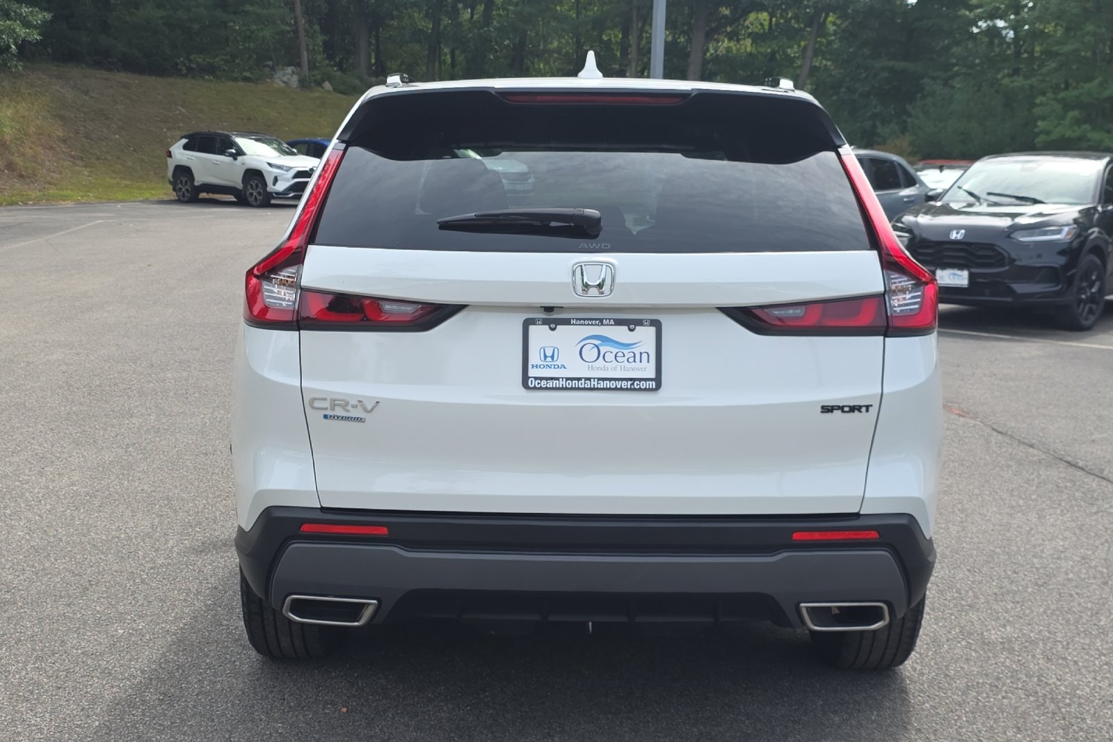 Used 2024 Platinum White Pearl Honda Sport image 4