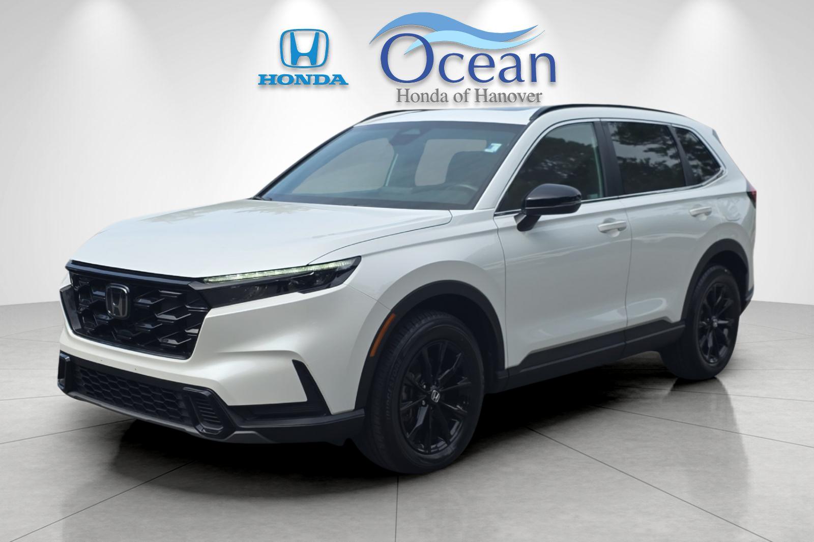 Used 2024 Platinum White Pearl Honda Sport image 7