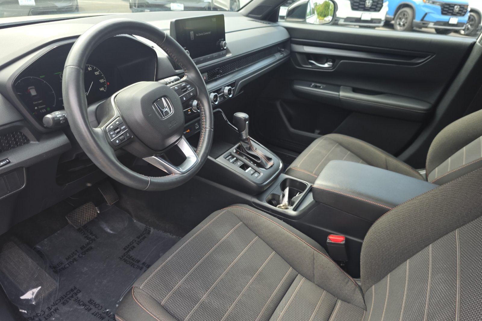 Used 2024 Platinum White Pearl Honda Sport image 11