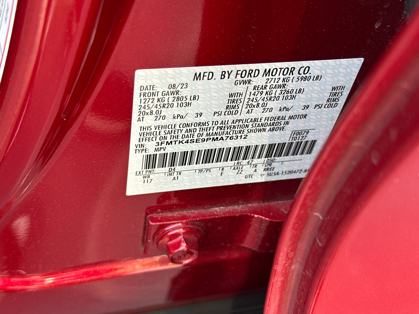 Used 2023 Red Ford GT image 28