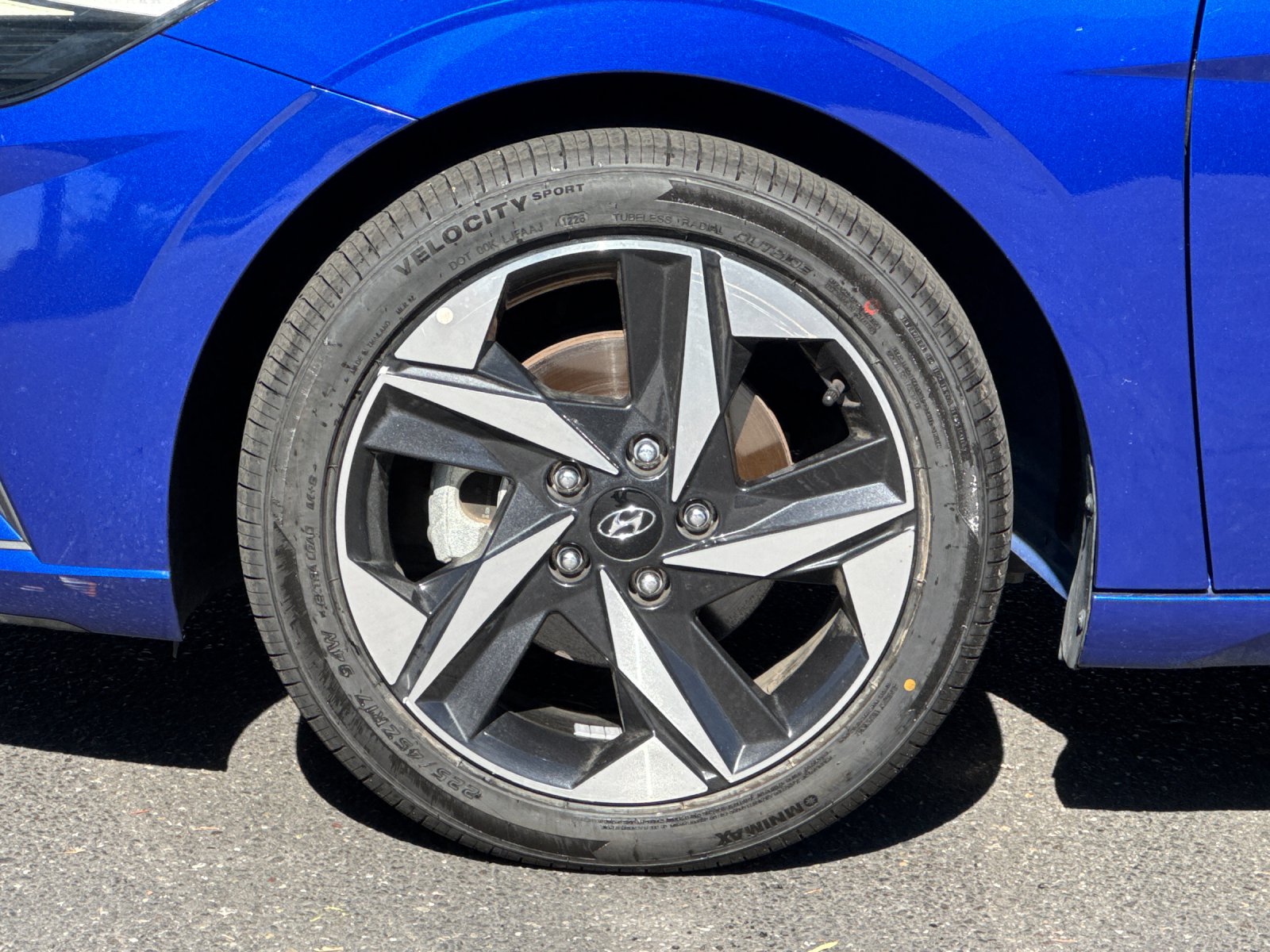 Certified Used 2023 Blue Hyundai SEL image 24