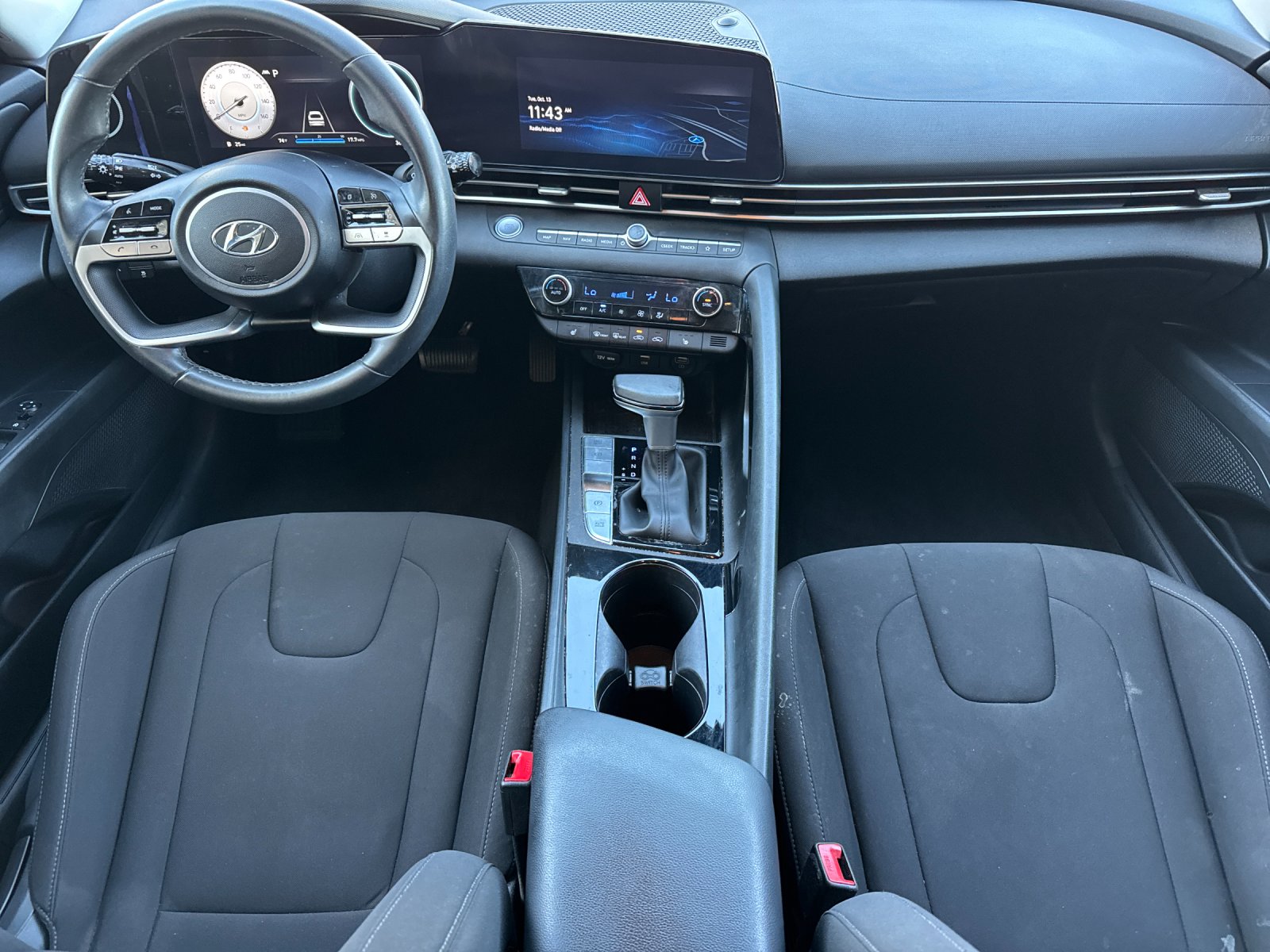 Certified Used 2023 Blue Hyundai SEL image 12