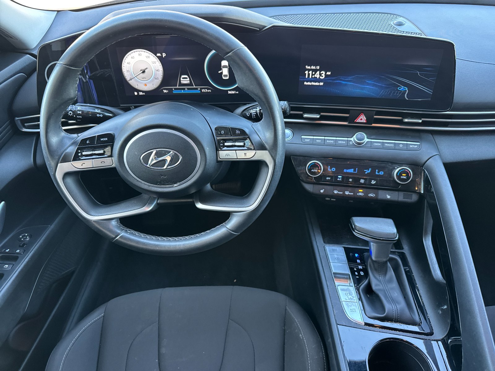 Certified Used 2023 Blue Hyundai SEL image 13