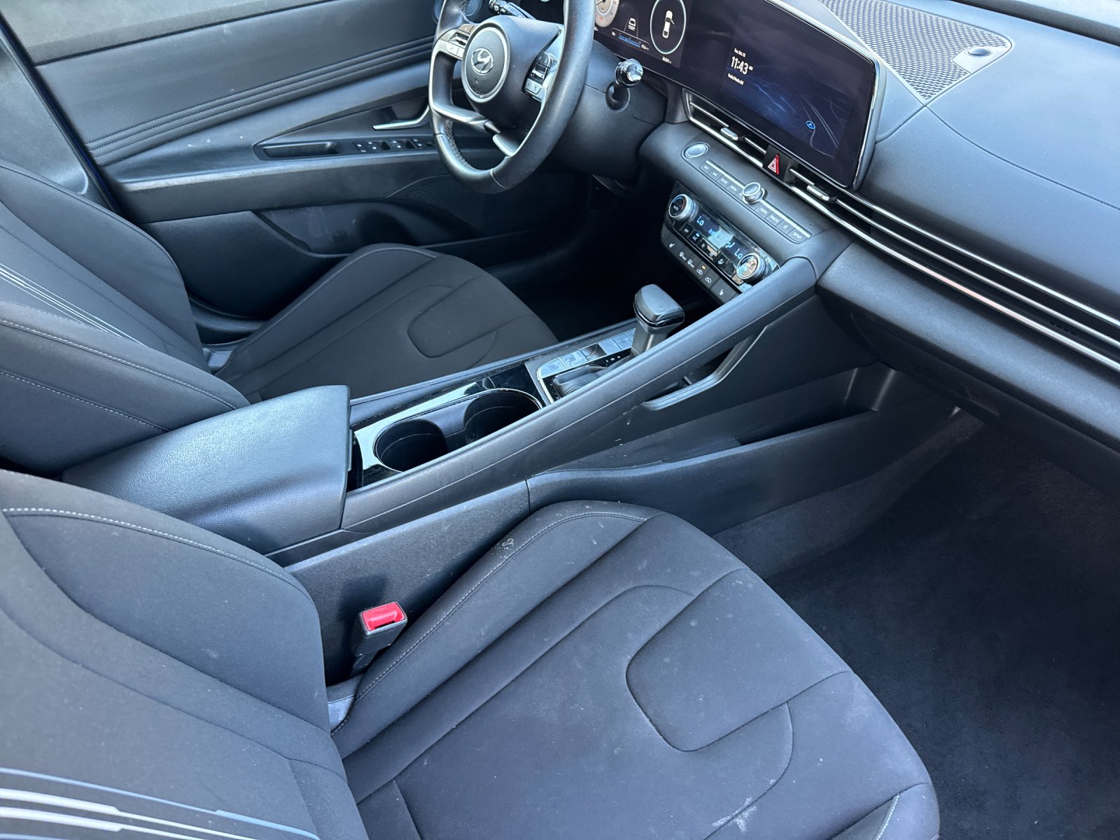 Certified Used 2023 Blue Hyundai SEL image 14