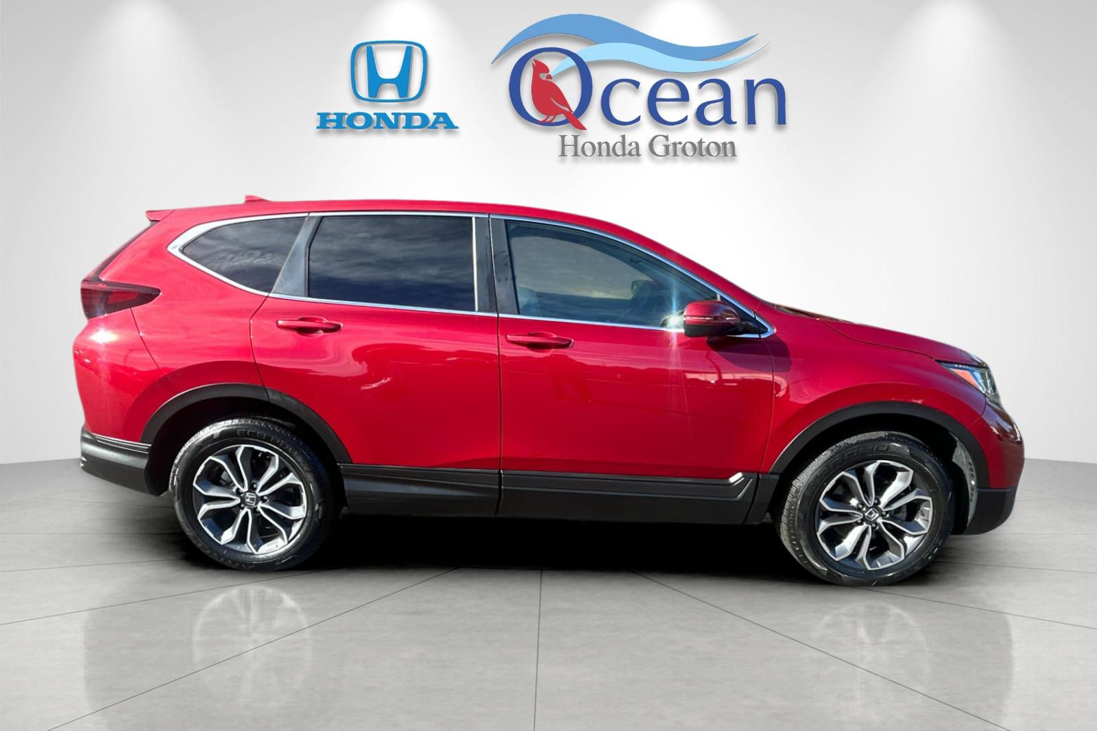 Used 2021 Radiant Red Metallic Honda EX-L image 2