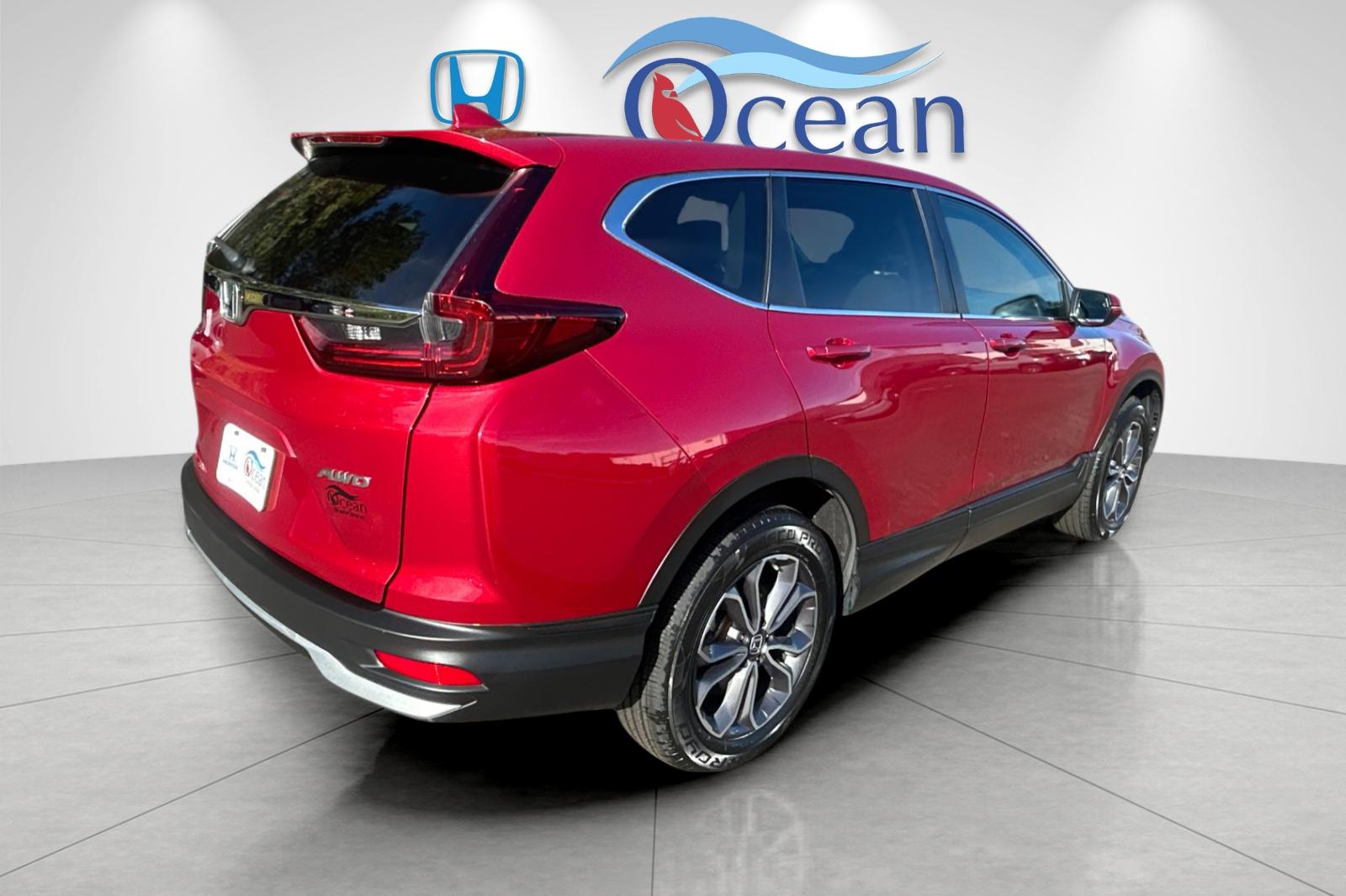 Used 2021 Radiant Red Metallic Honda EX-L image 3