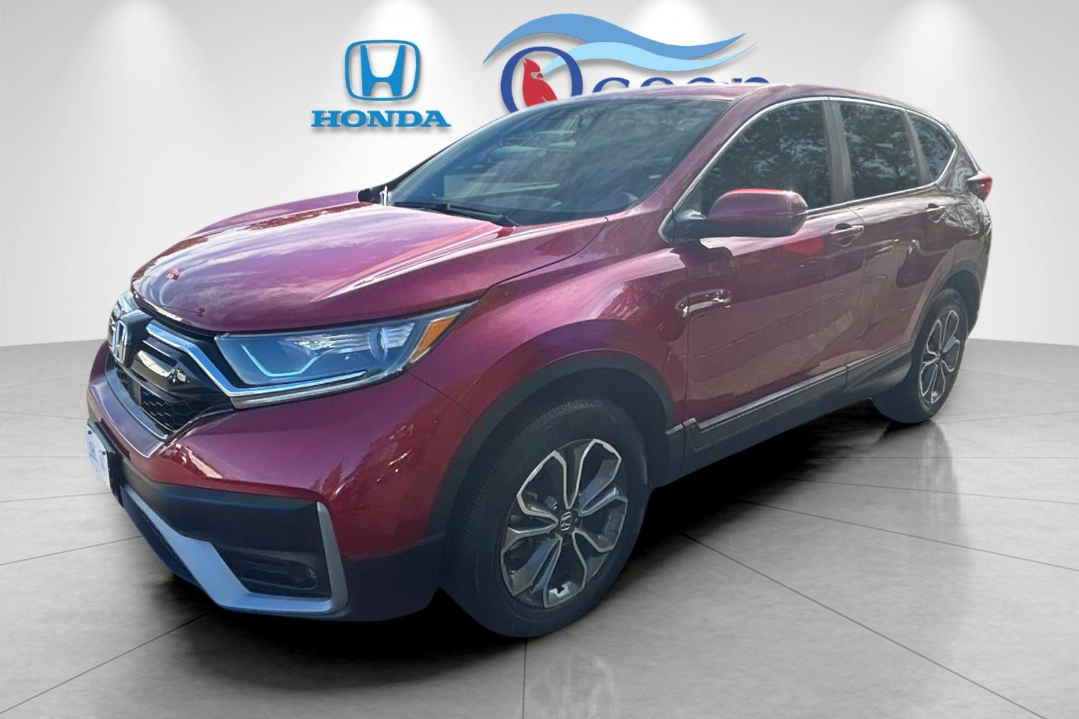 Used 2021 Radiant Red Metallic Honda EX-L image 7