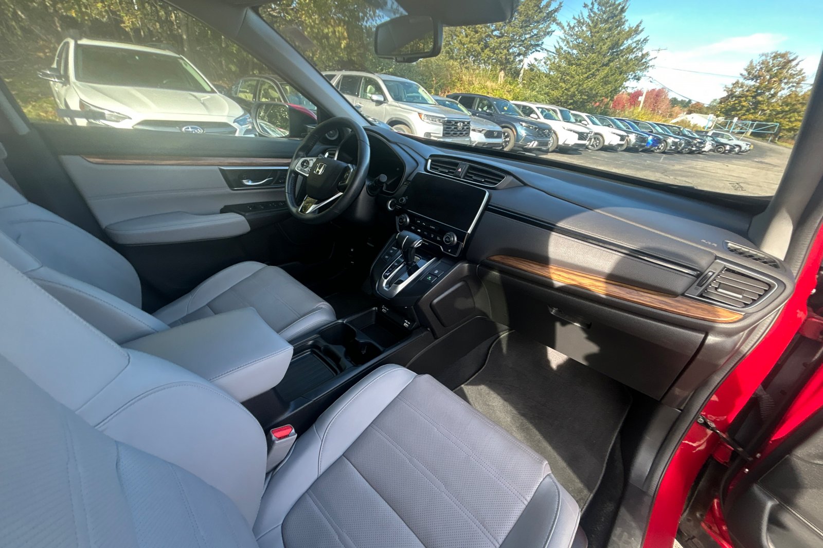 Used 2021 Radiant Red Metallic Honda EX-L image 16