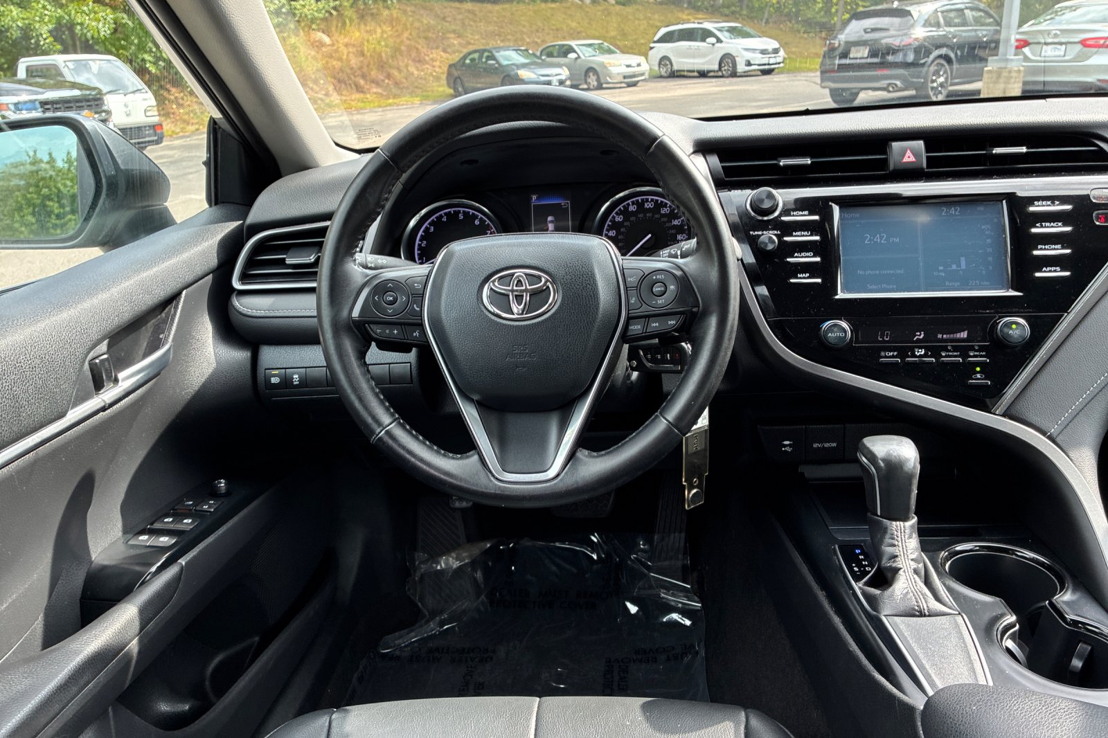 Used 2019 Celestial Silver Metallic Toyota SE image 14