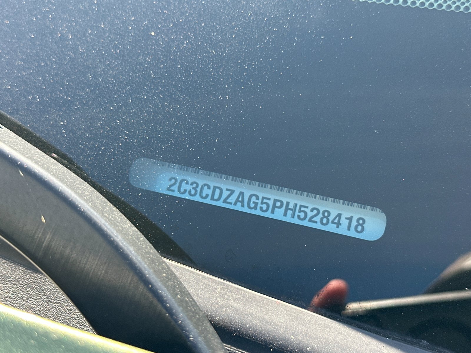 Used 2023 Green Dodge SXT image 3