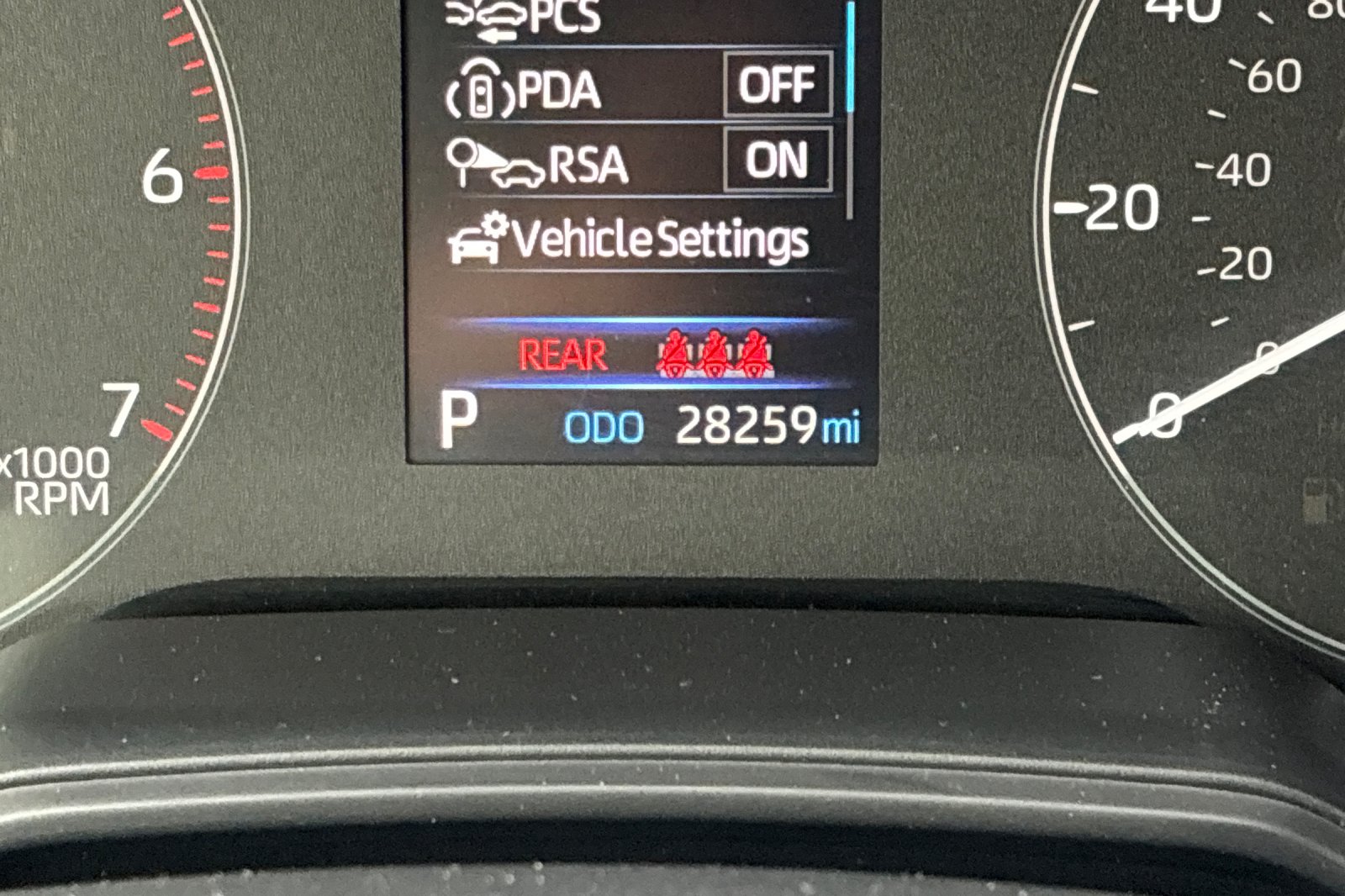 Used 2025 Midnight Black Metallic Toyota LE image 34