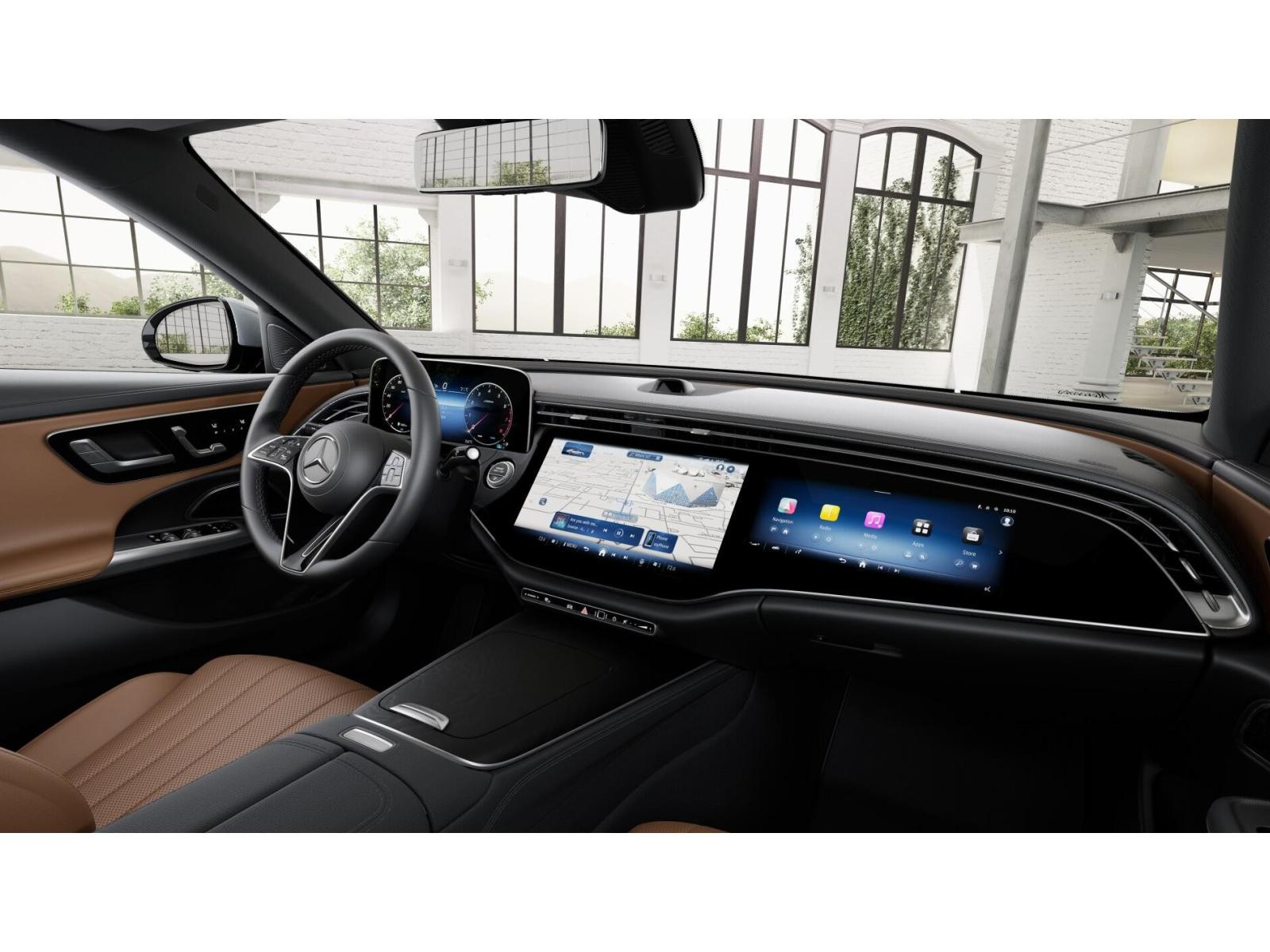 New 2027 Cirrus Silver Metallic Mercedes-Benz E 350 4D Sedan image 7