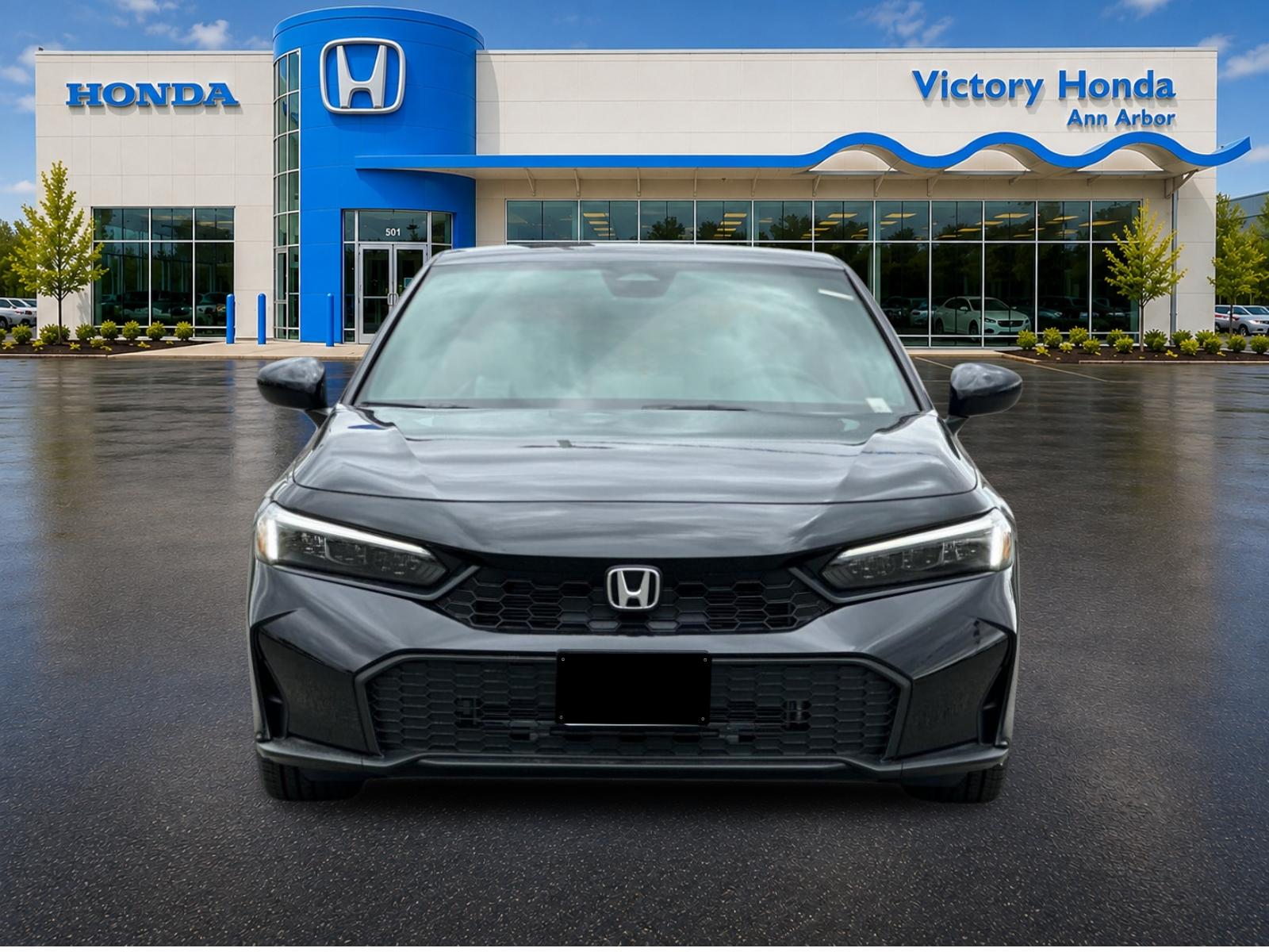 New 2026 Crystal Black Pearl Honda FWD Sport image 2