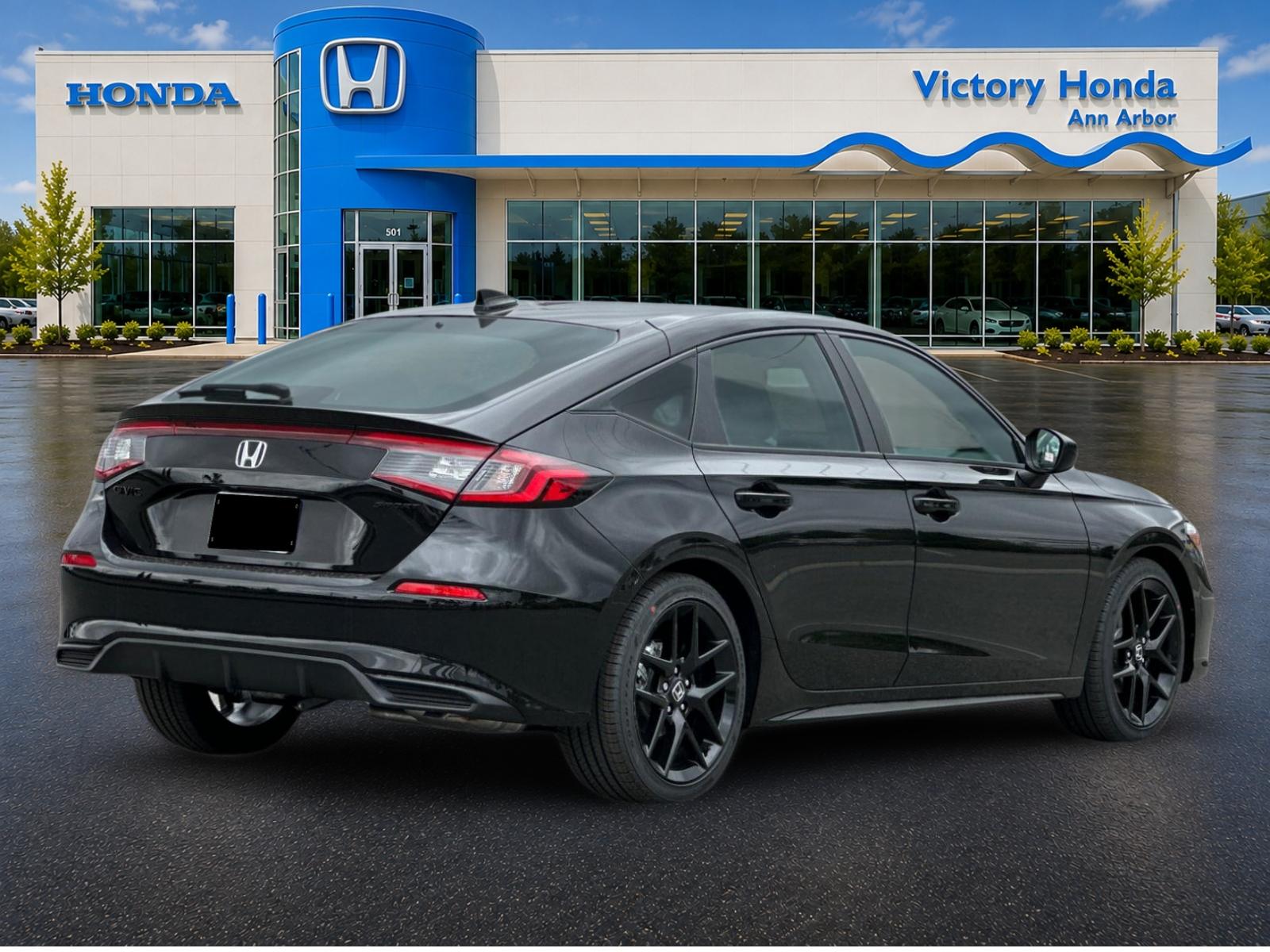 New 2026 Crystal Black Pearl Honda FWD Sport image 5