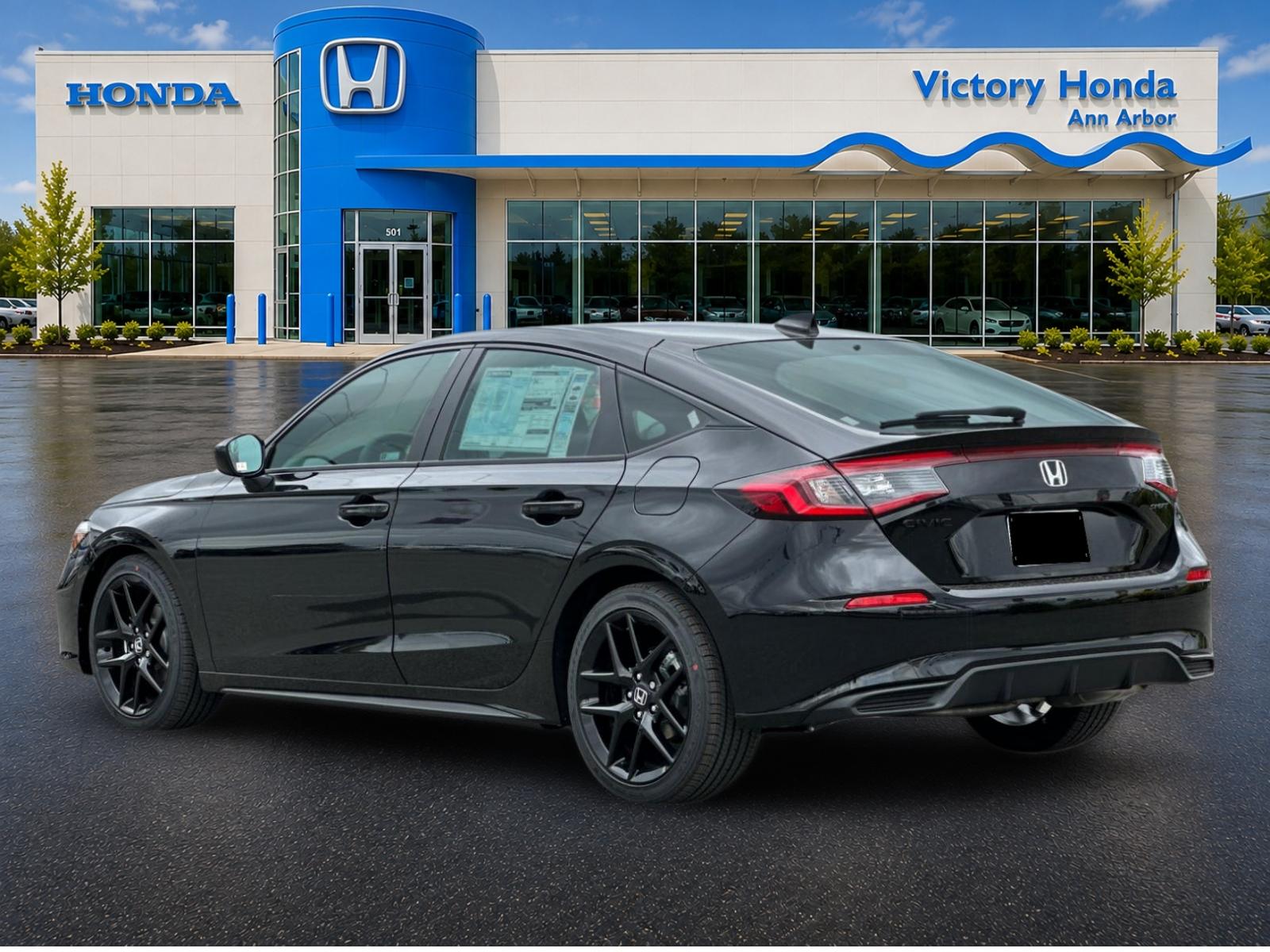 New 2026 Crystal Black Pearl Honda FWD Sport image 7