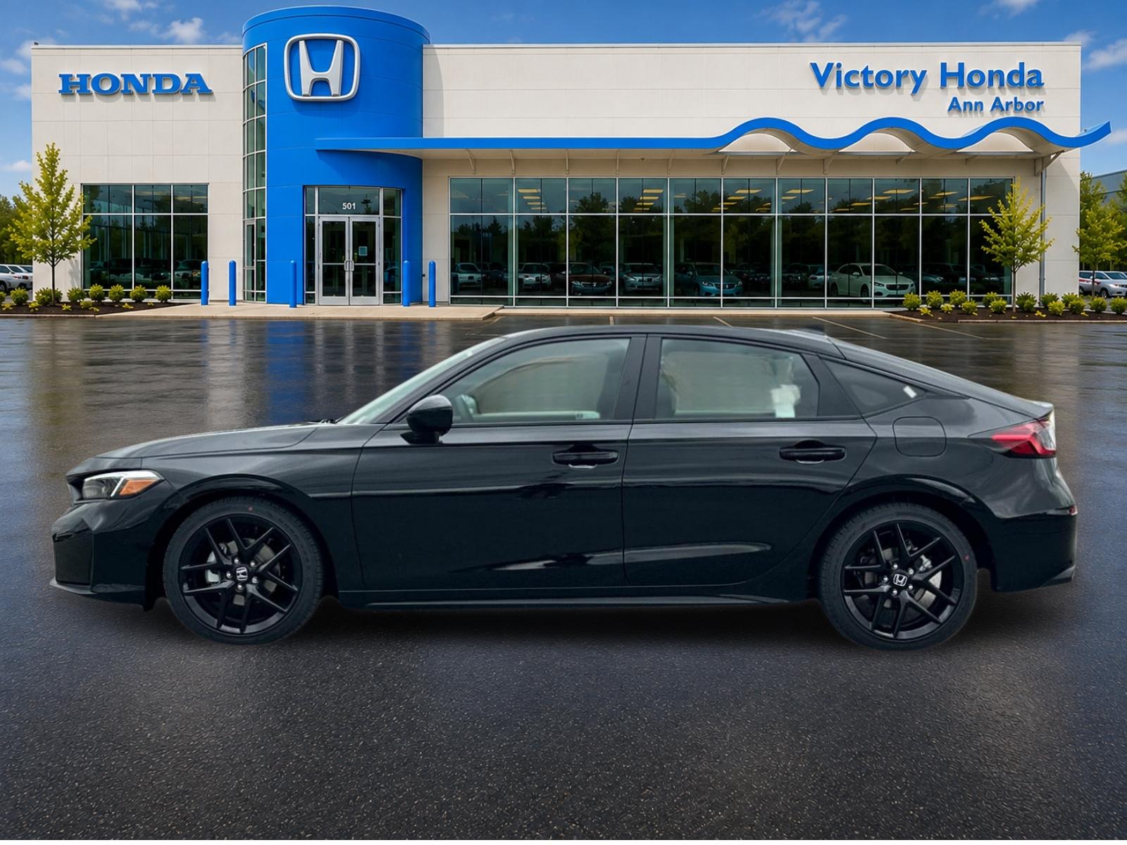 New 2026 Crystal Black Pearl Honda FWD Sport image 8