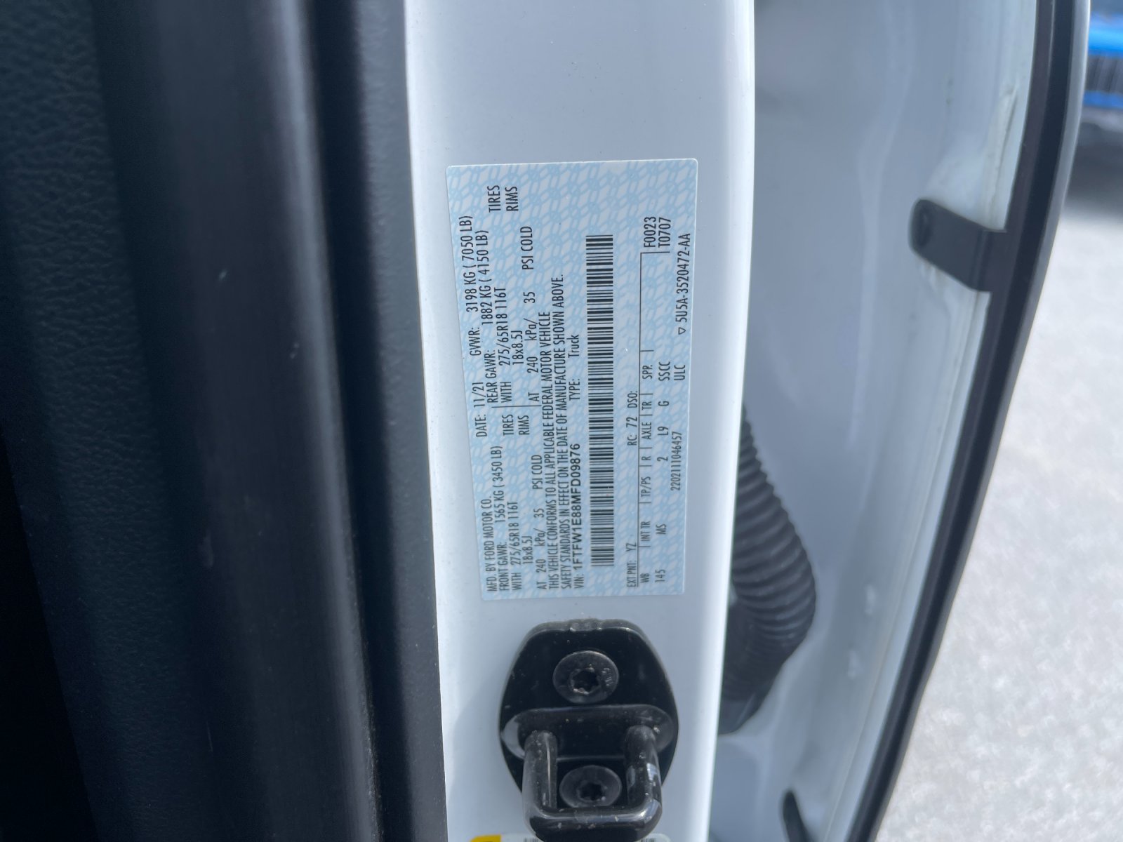 Used 2021 White Ford XLT image 32