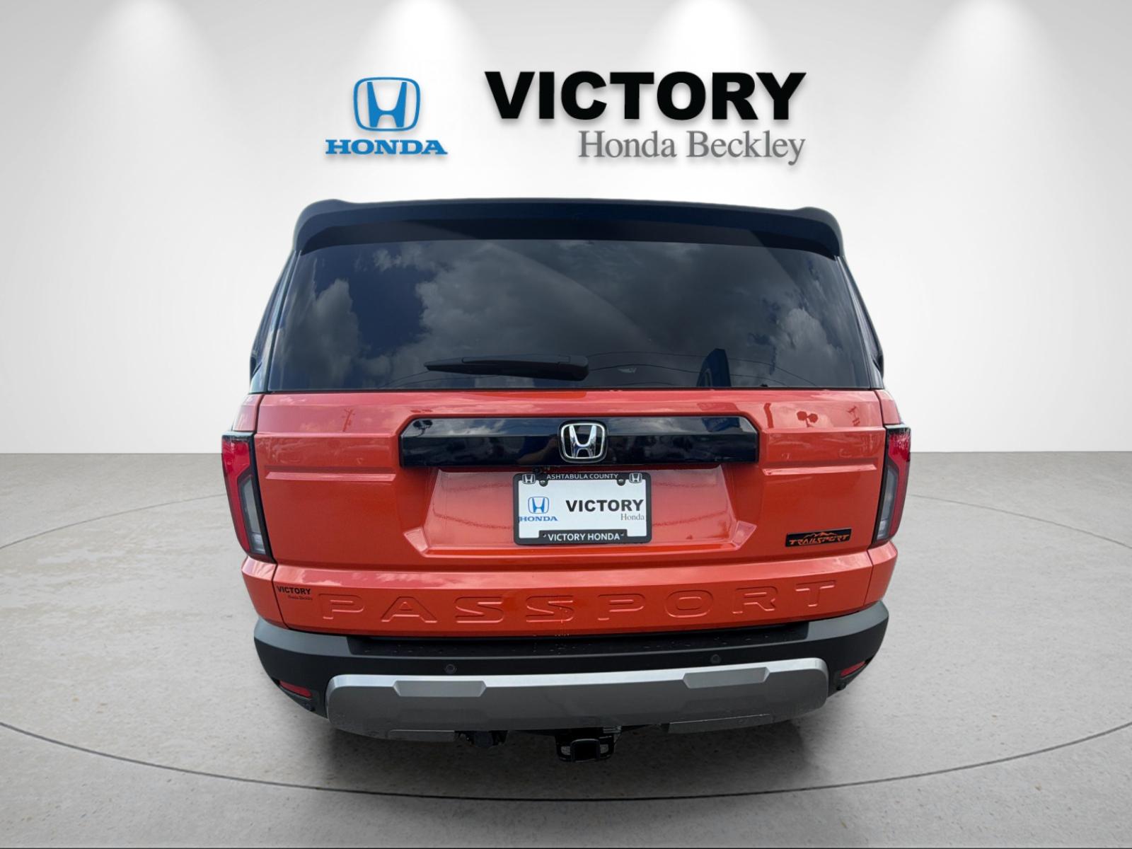 New 2026 Sunset Orange Honda TrailSport Elite image 4
