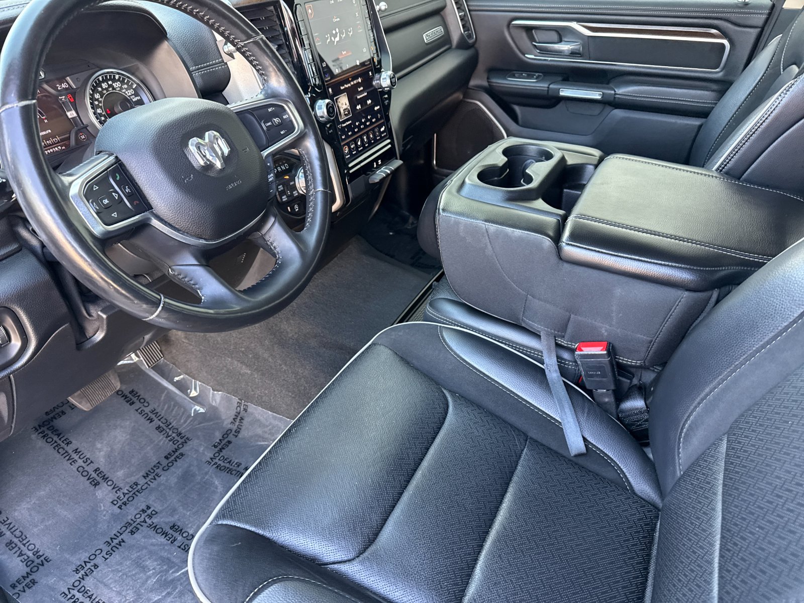 Used 2021 White Ram Laramie image 9