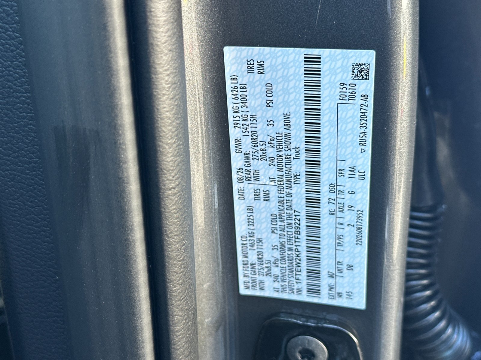 New 2026 Carbonized Gray Metallic Ford STX® image 26