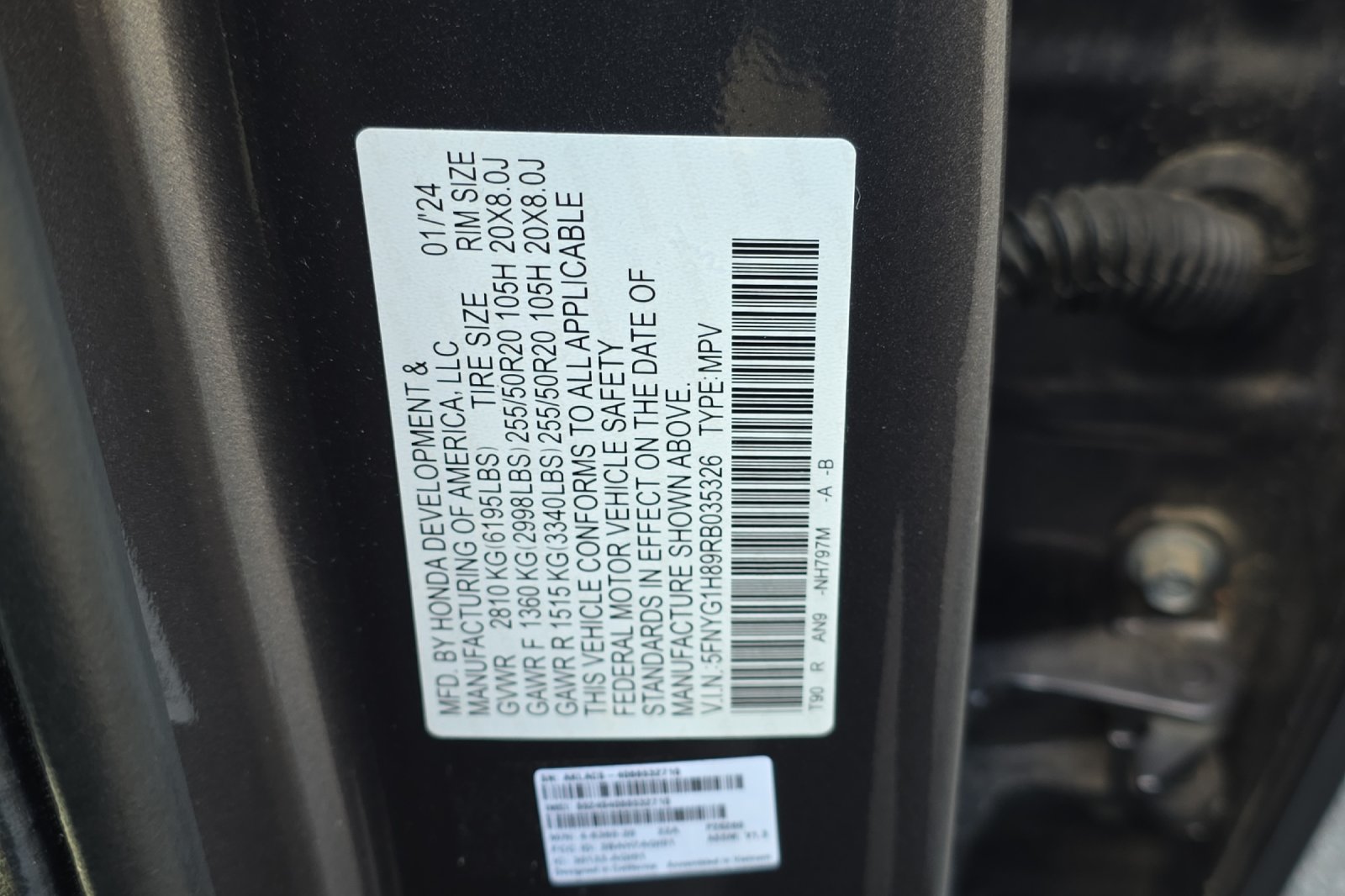 Used 2024 Modern Steel Metallic Honda Elite image 25