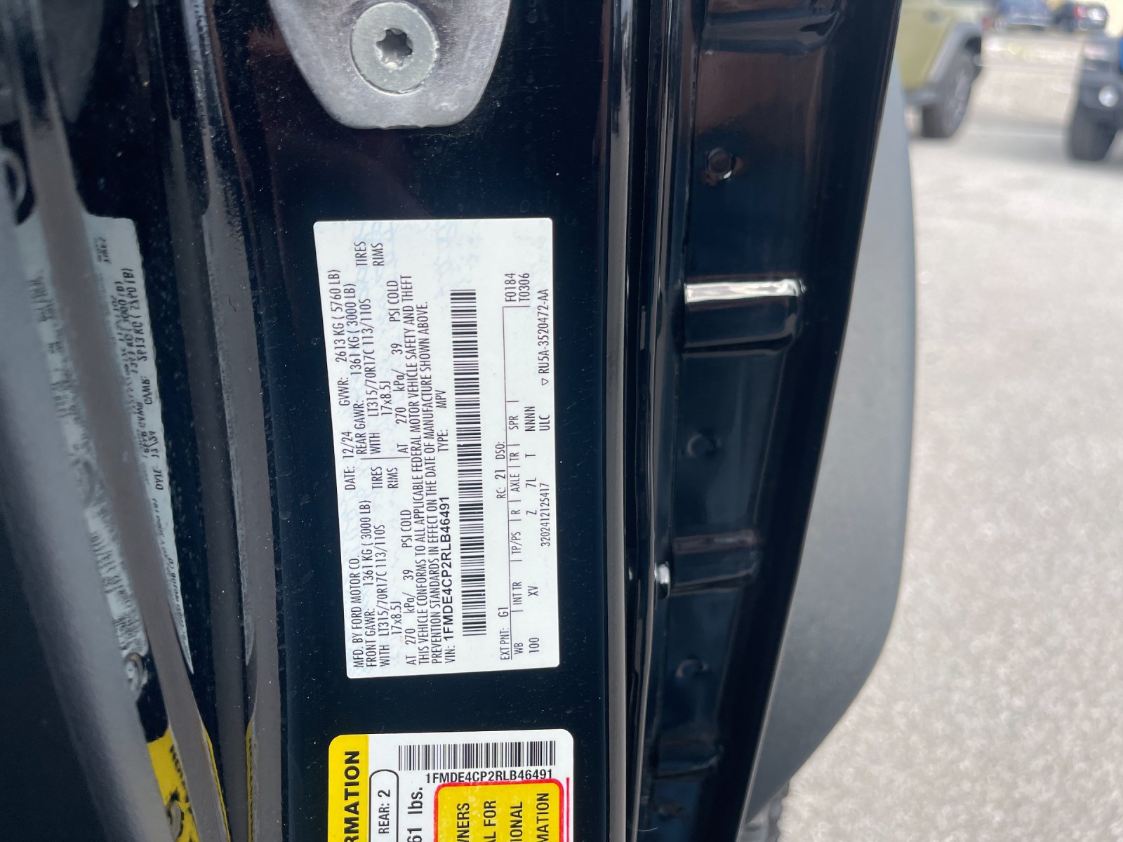 Used 2024 Black Ford Heritage Edition image 34