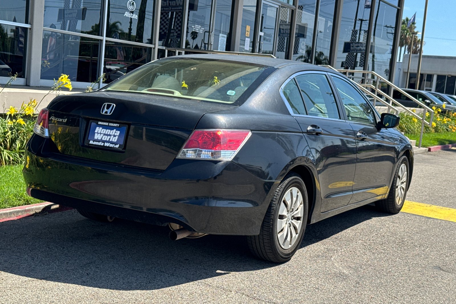Used 2009 Crystal Black Pearl Honda LX image 5