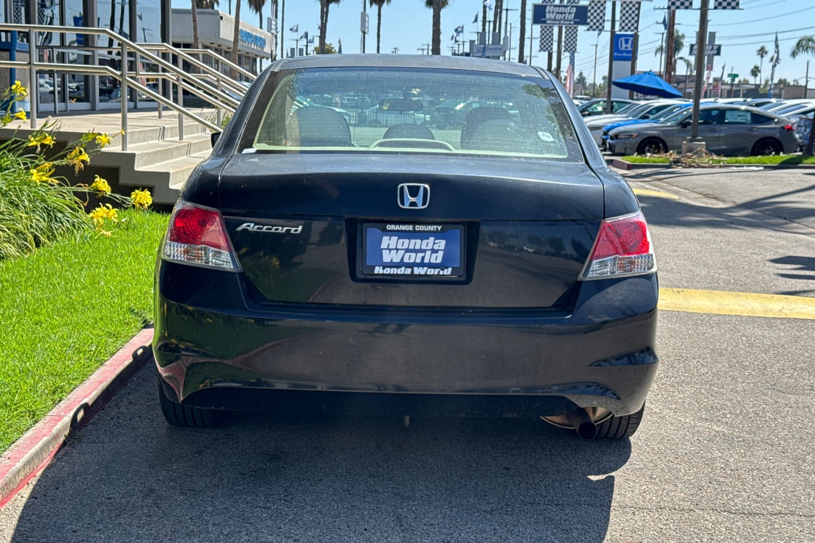 Used 2009 Crystal Black Pearl Honda LX image 6