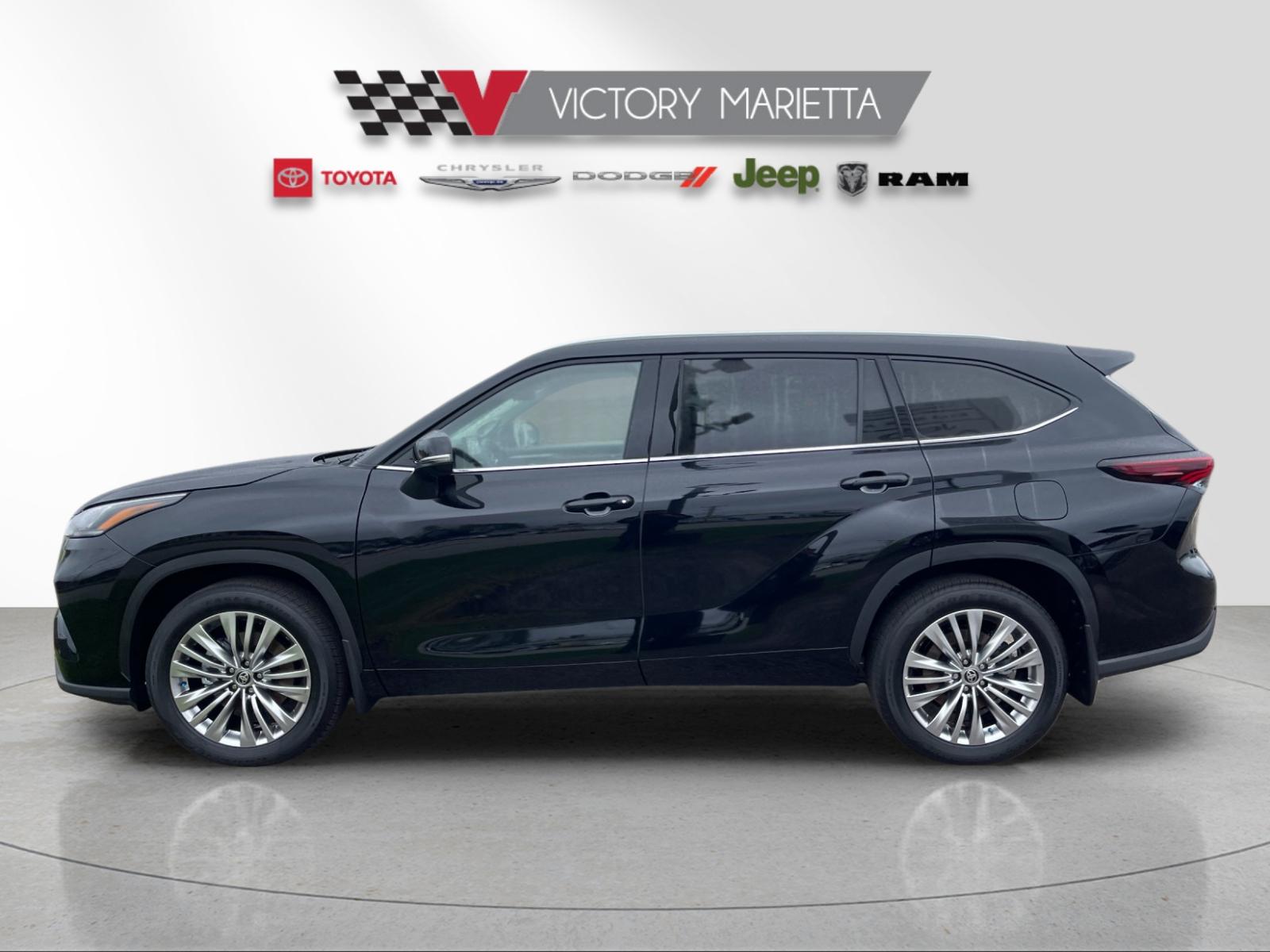 New 2026 Midnight Black Metallic Toyota  Platinum image 2
