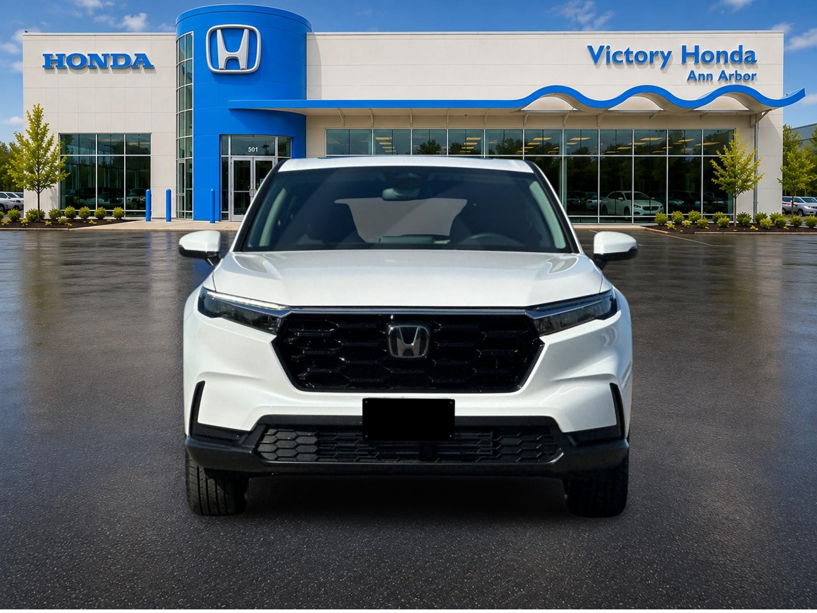 New 2027 Platinum White Pearl Honda EX AWD image 2