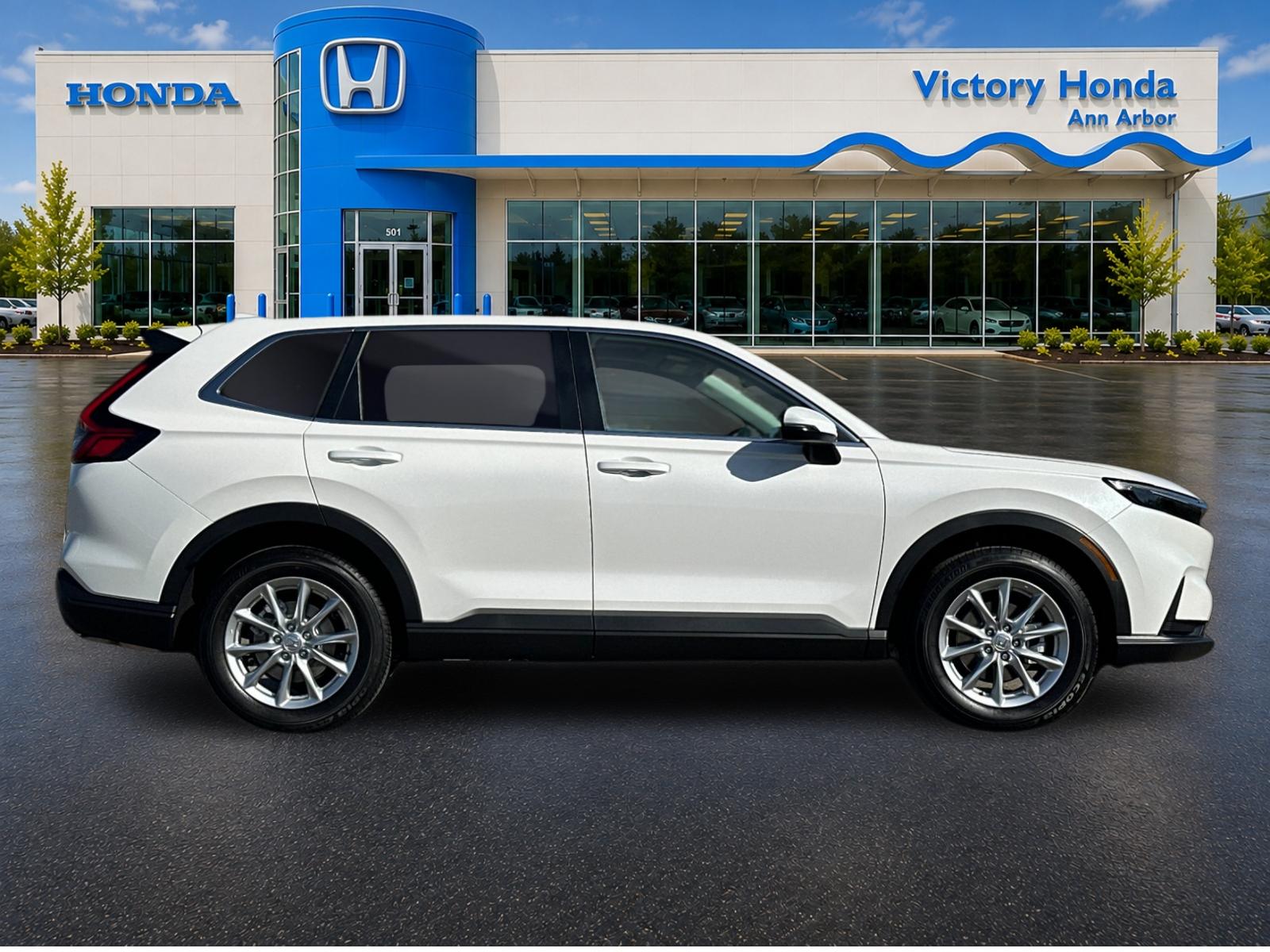 New 2027 Platinum White Pearl Honda EX AWD image 4