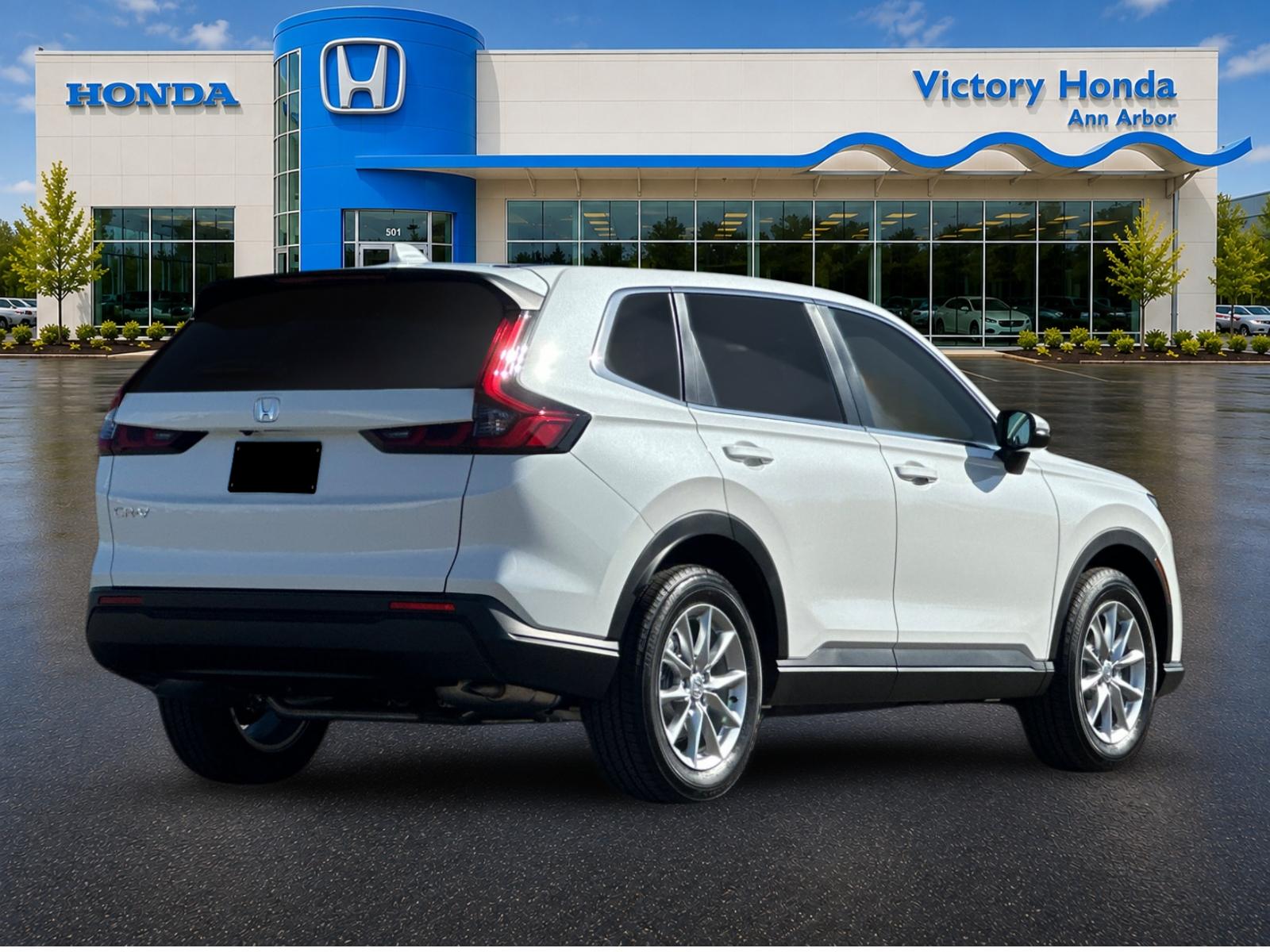 New 2027 Platinum White Pearl Honda EX AWD image 5