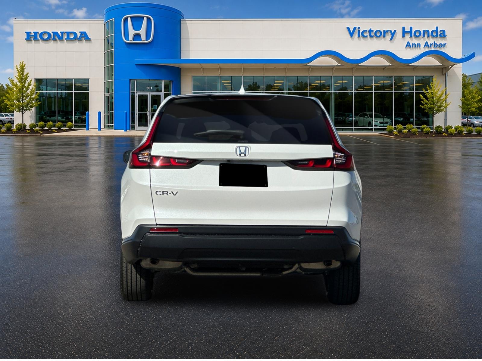 New 2027 Platinum White Pearl Honda EX AWD image 6