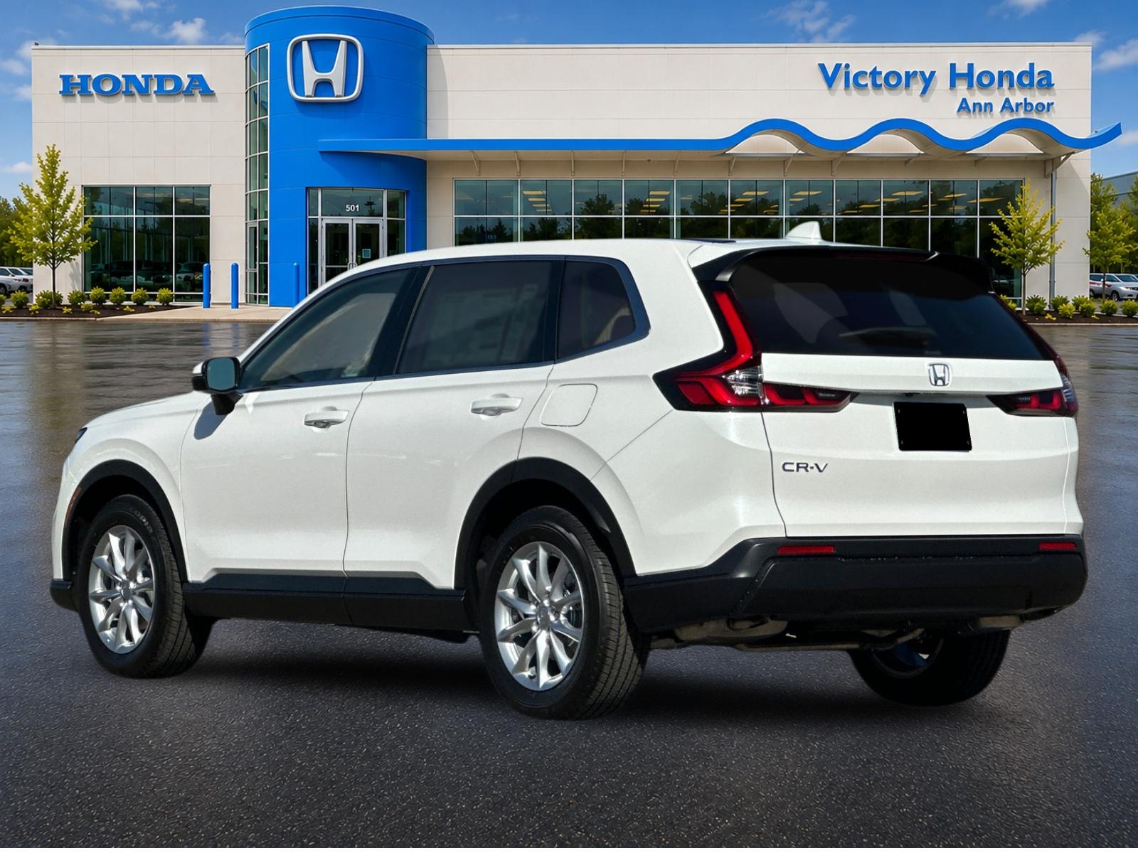 New 2027 Platinum White Pearl Honda EX AWD image 7