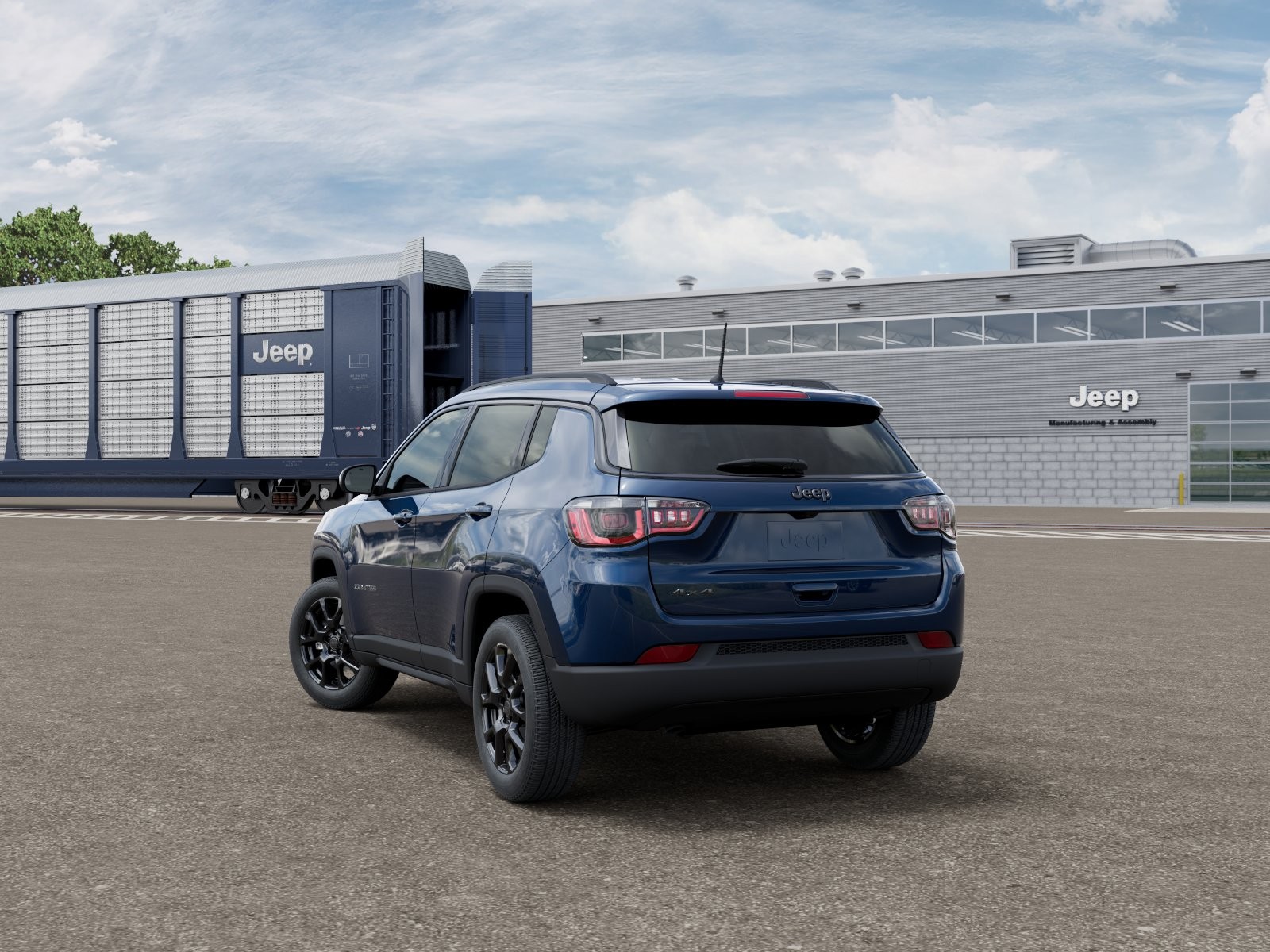 New 2026 Blue Jeep Latitude image 3