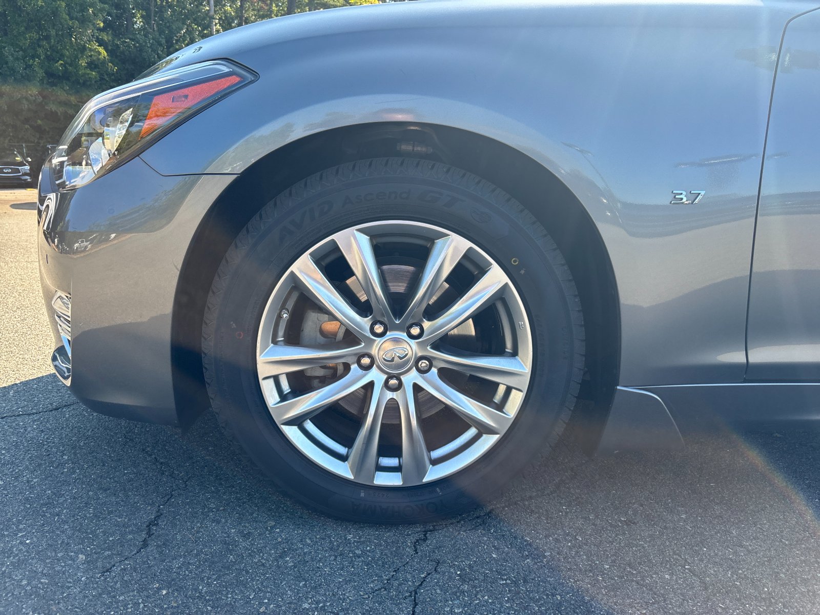Used 2015 Graphite Shadow INFINITI 3.7 image 10