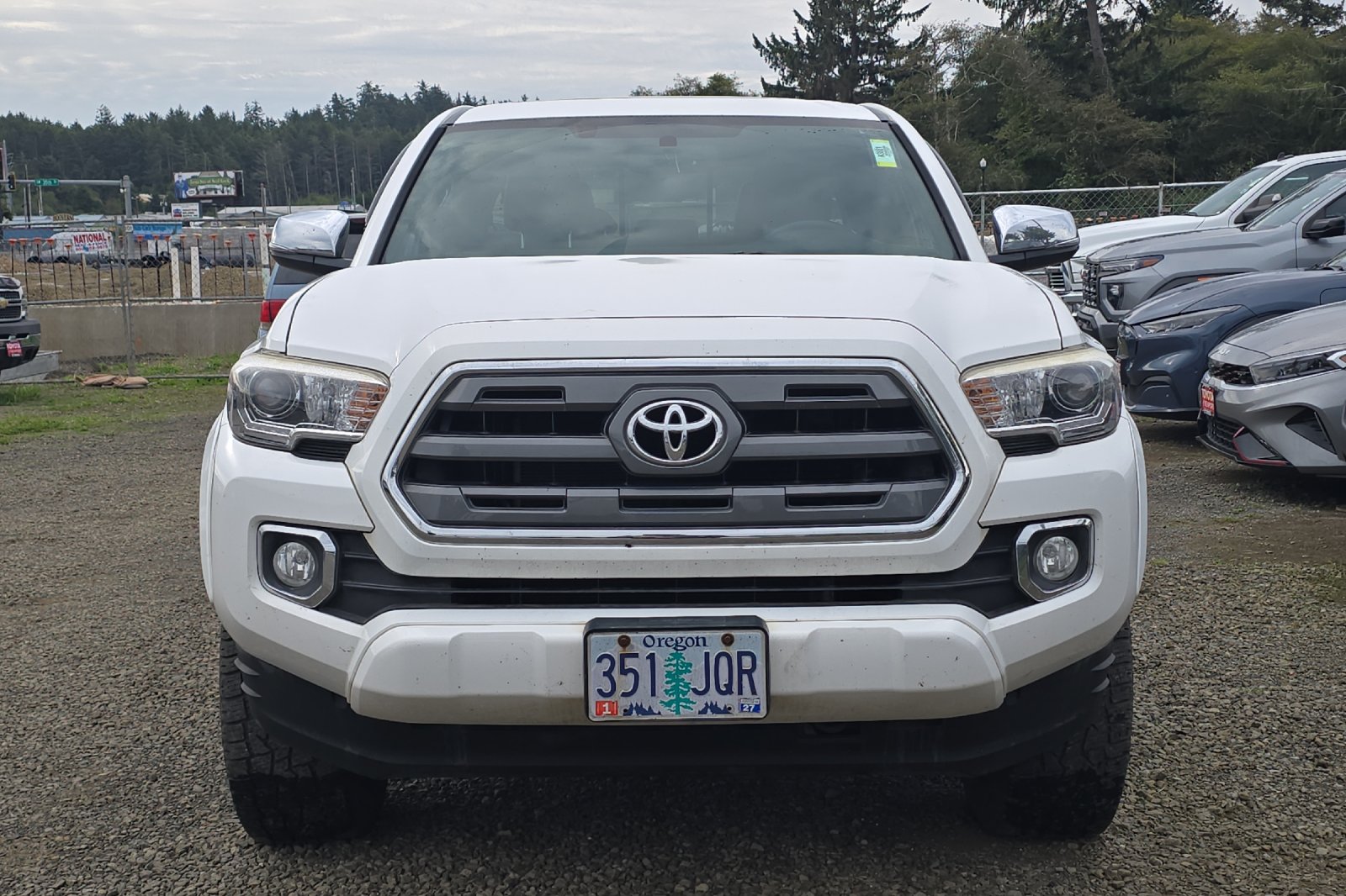 Used 2017 White Toyota Limited image 3