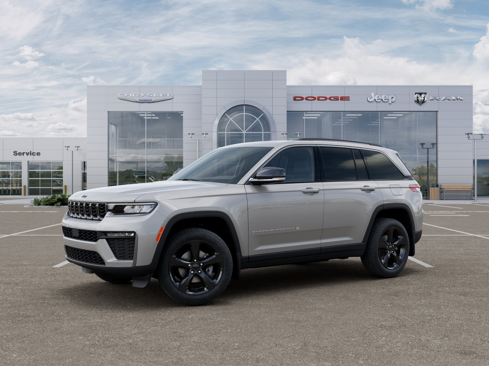 New 2026 Silver Zynith Exterior Paint Jeep Limited image 2