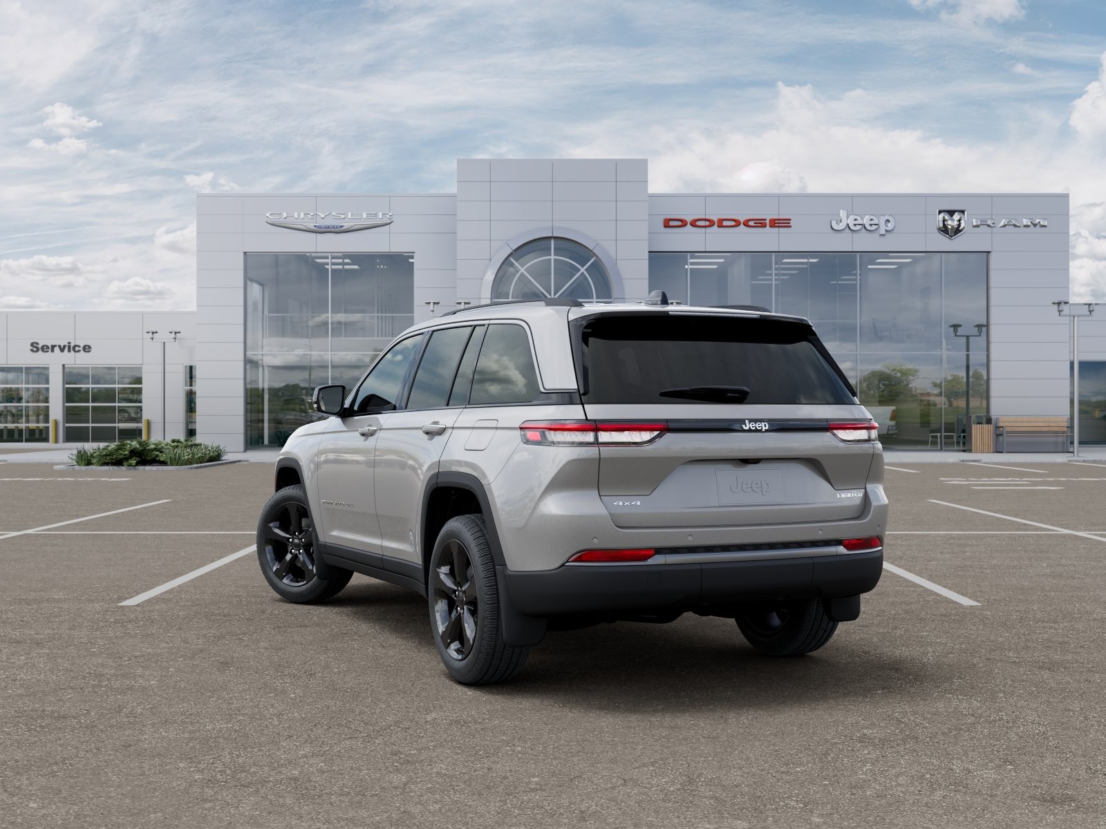 New 2026 Silver Zynith Exterior Paint Jeep Limited image 3